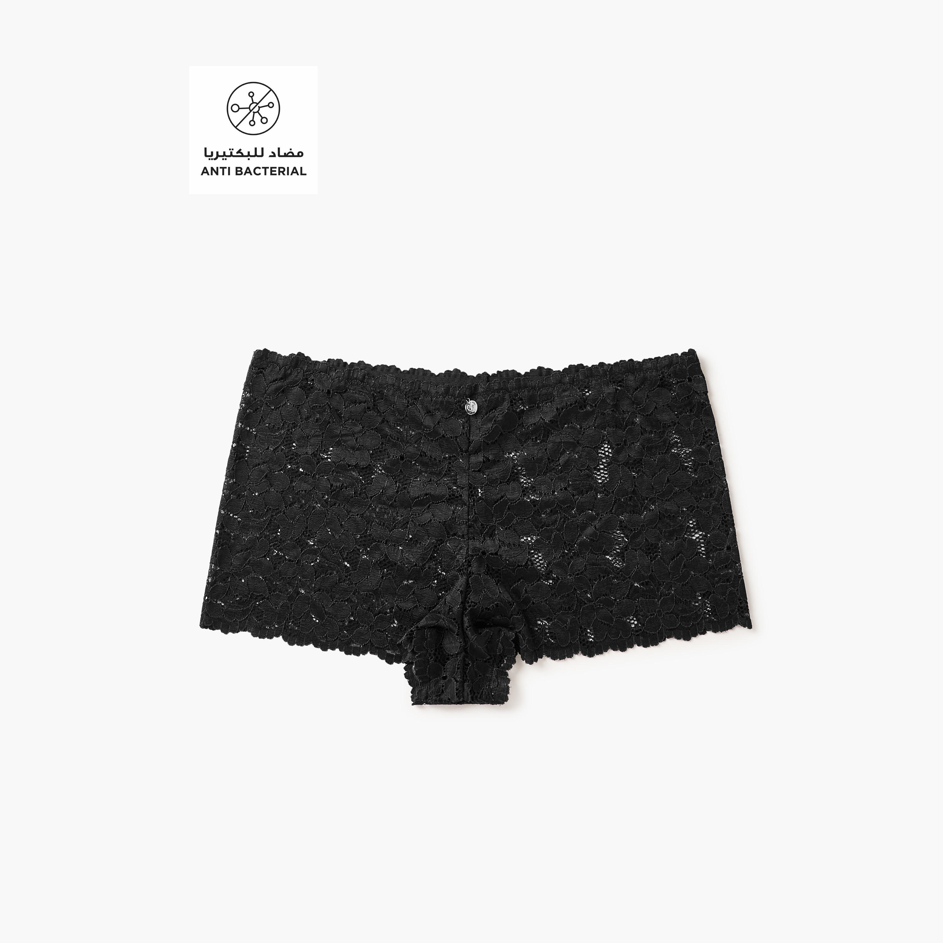 Set of 2 - Lace Boyshort Briefs-women-clothing-lingerie-panties-image-2