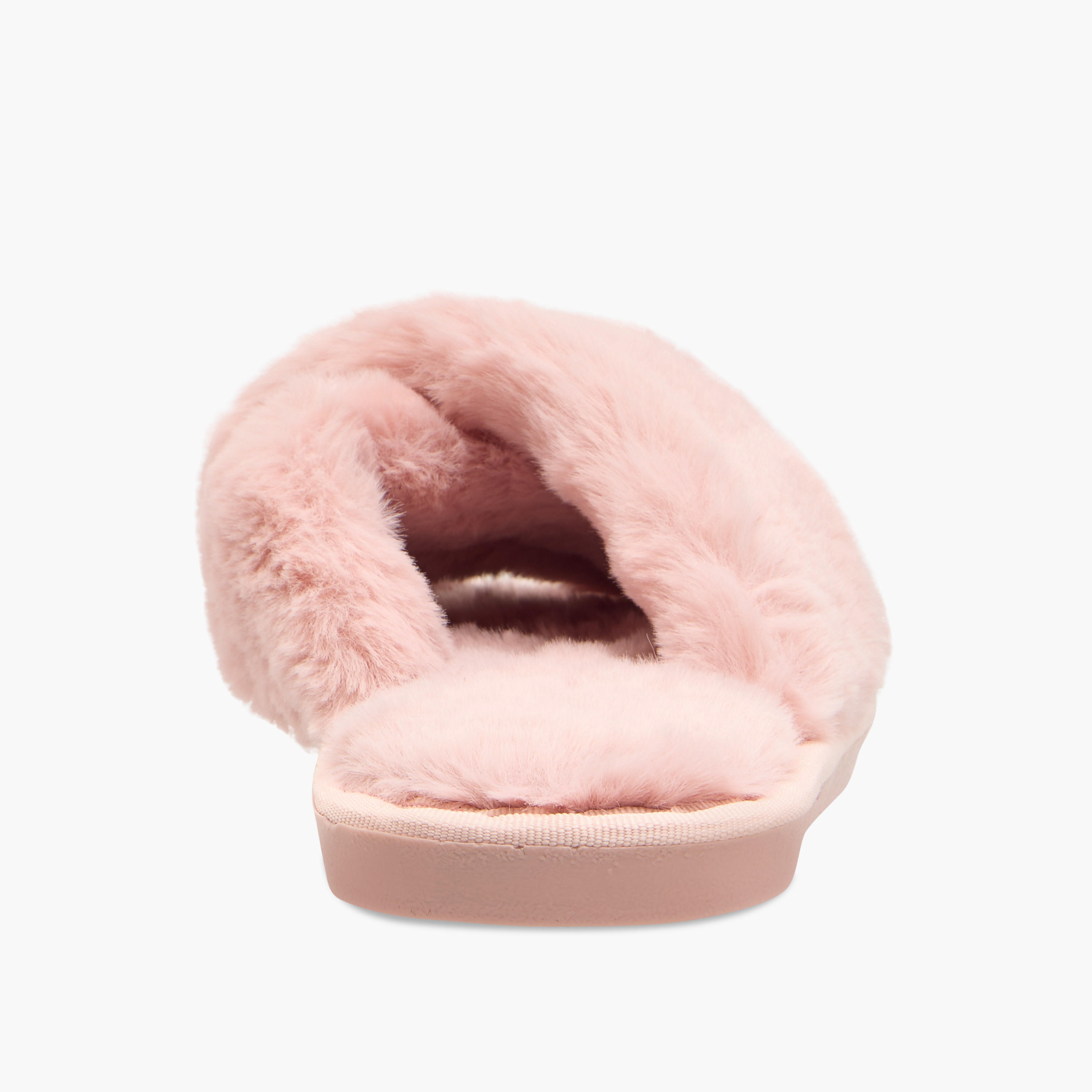 شبشب غرفة نوم فرو صناعي بحزام متقاطع-women-clothing-lingerie-lingerieaccessories-image-10
