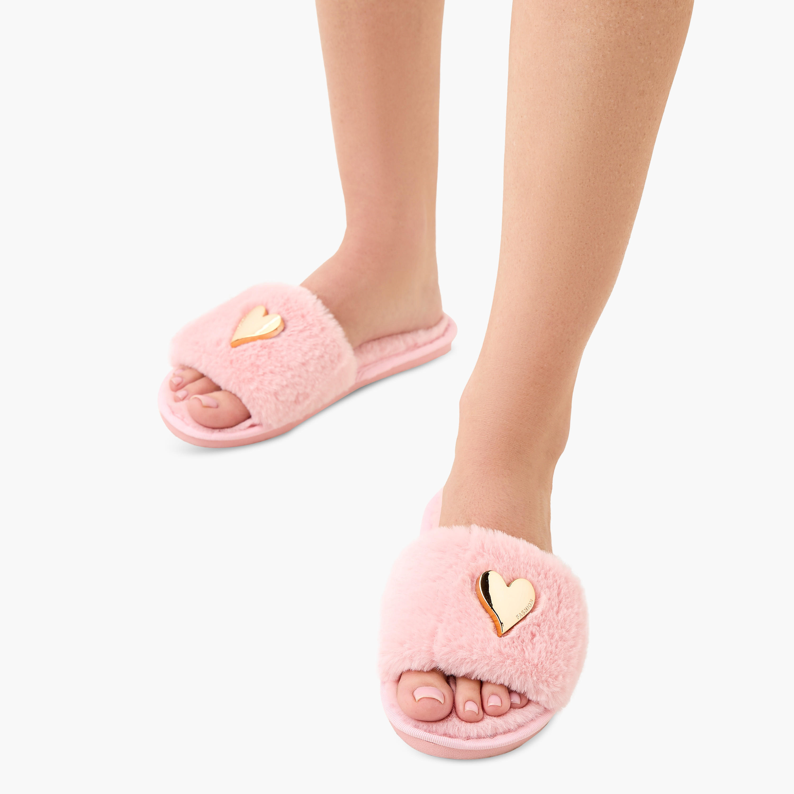 شبشب غرفة نوم فرو صناعي بحزام متقاطع-women-clothing-lingerie-lingerieaccessories-image-32