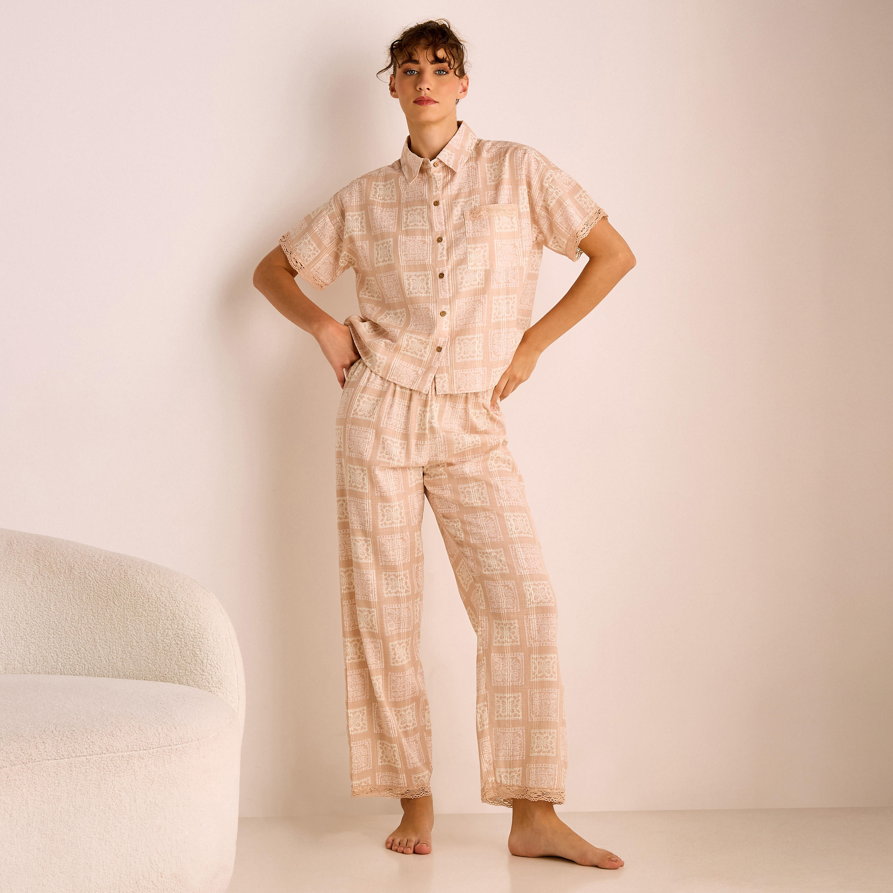 Printed Pyjama Set-women-clothing-nightwear-pyjamas-longsets-image-1