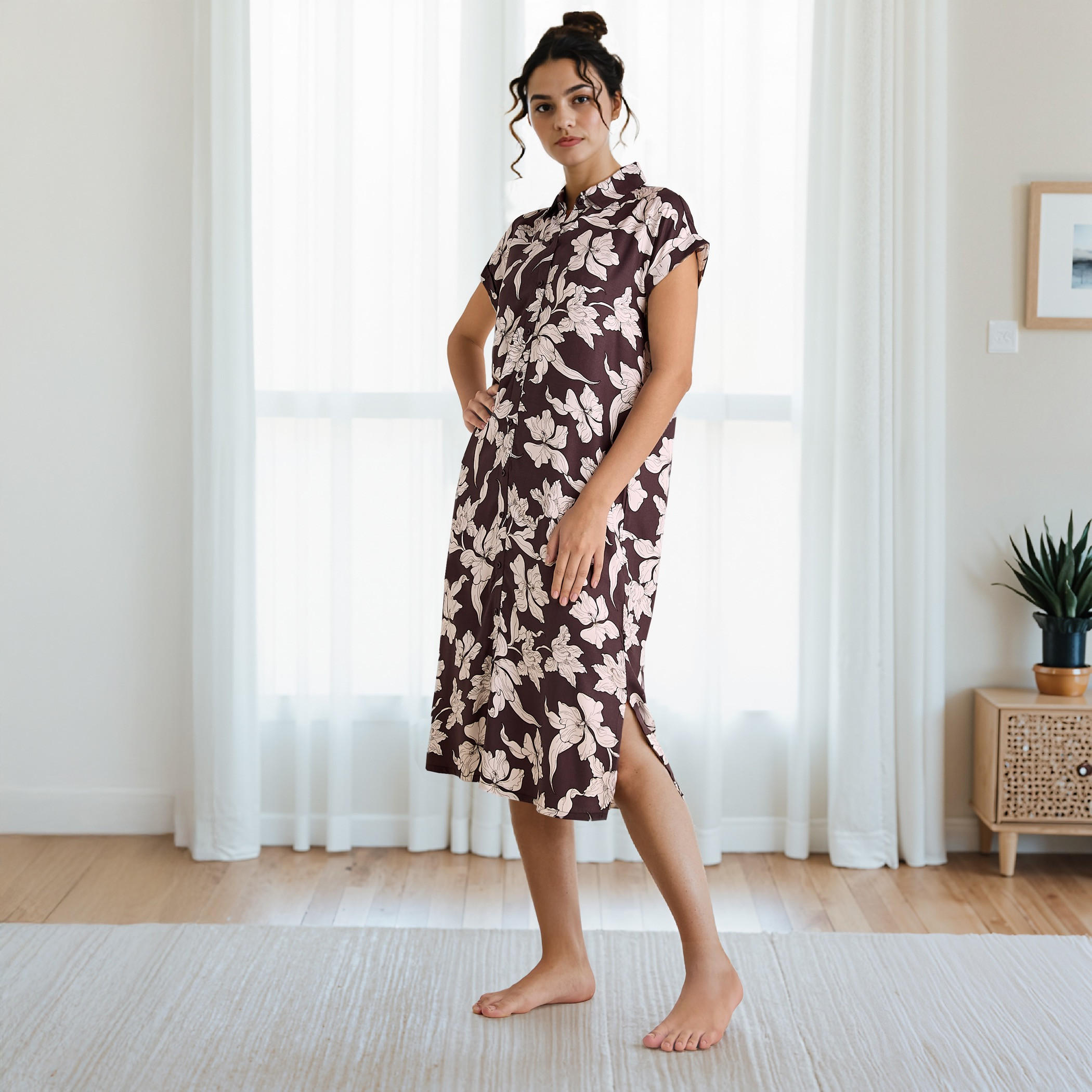 فساتين نوم فيسكوز متنوعة - طقم من 2-women-clothing-nightwear-nighties-image-3