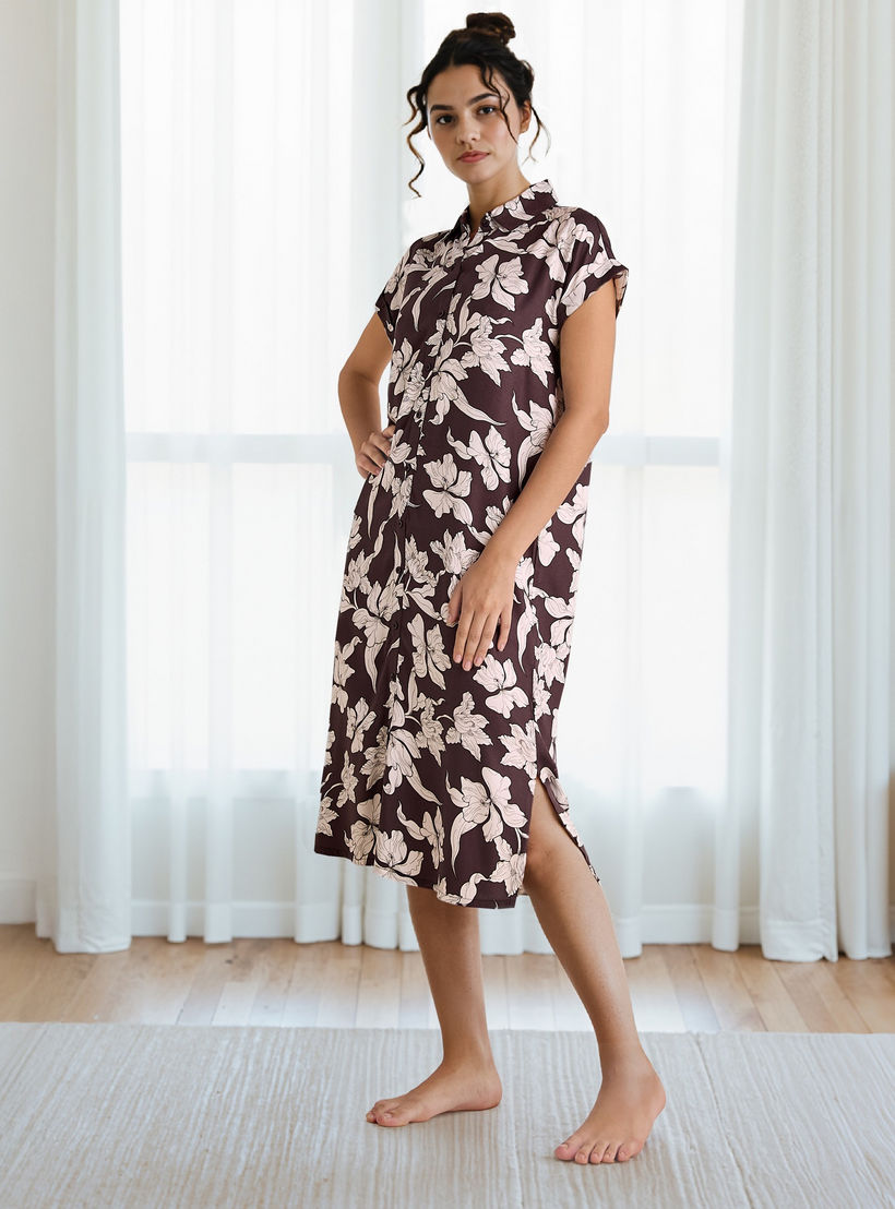 فساتين نوم فيسكوز متنوعة - طقم من 2-women-clothing-nightwear-nighties-image-3