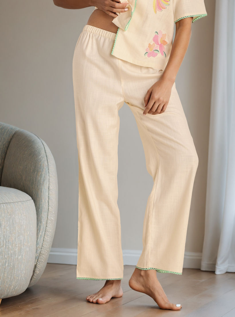 Embroidered Shirt and Pyjama Set-women-clothing-nightwear-pyjamas-longsets-image-4