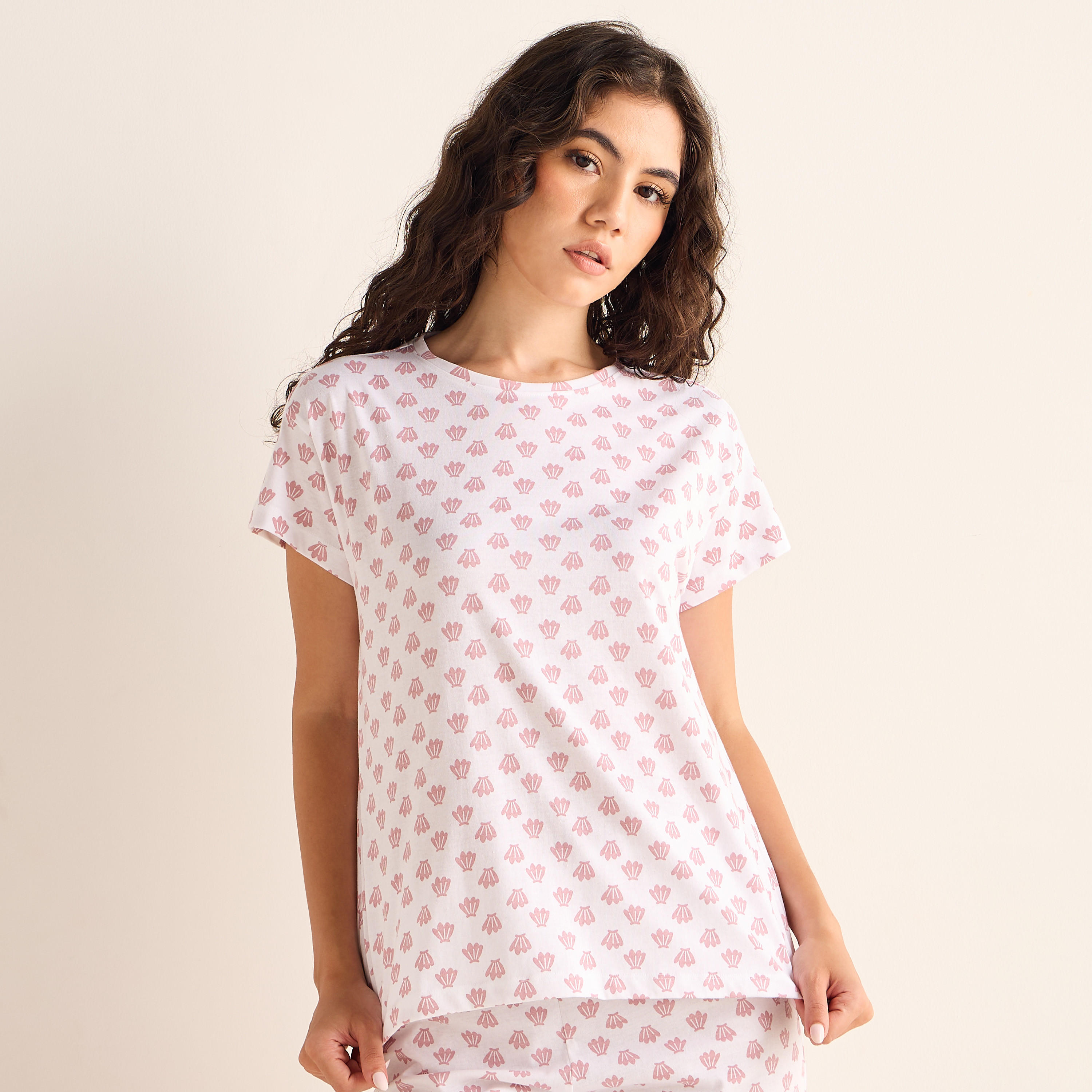 طقم بيجاما بطبعات-women-clothing-nightwear-pyjamas-longsets-image-2