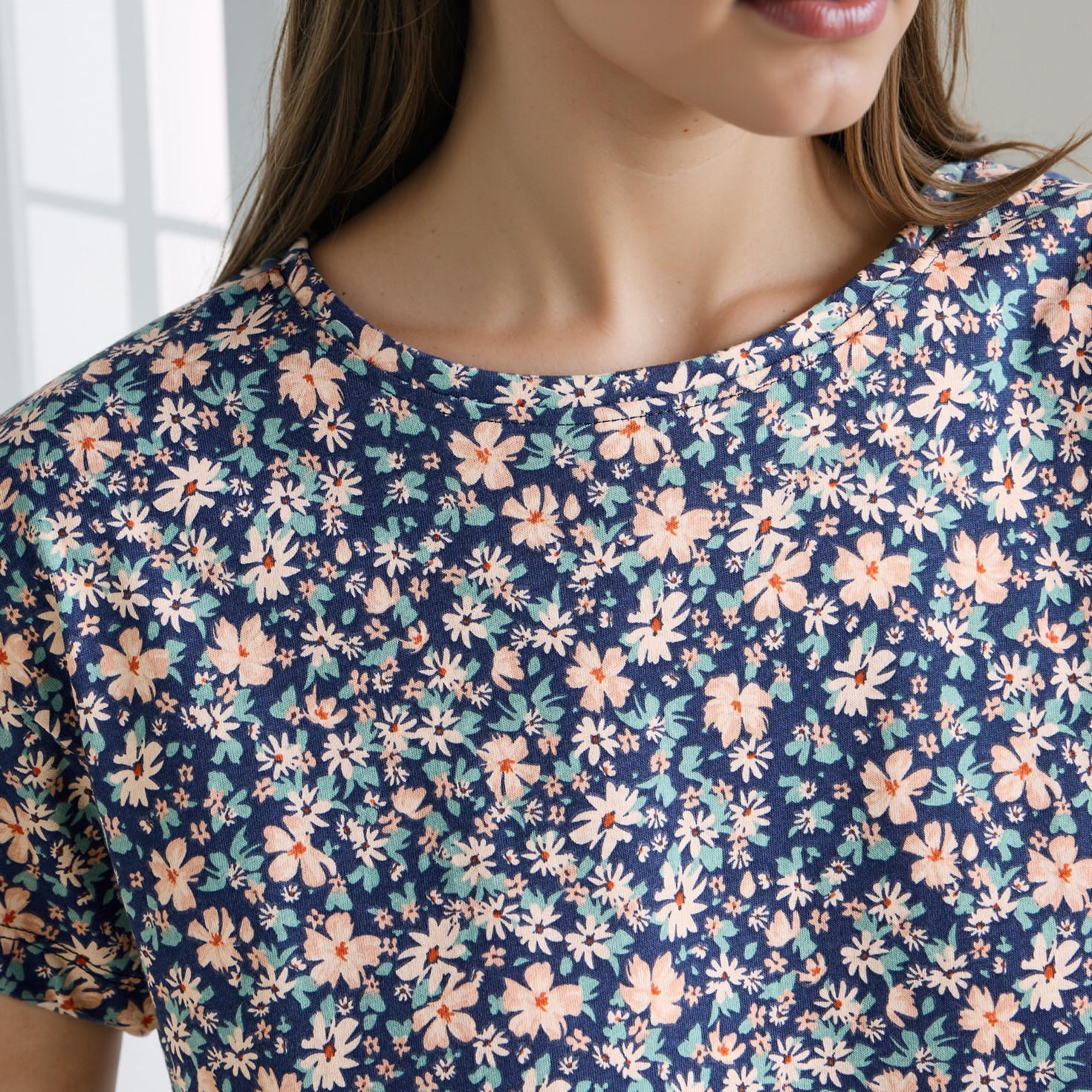 طقم بيجاما بطبعات-women-clothing-nightwear-pyjamas-longsets-image-2
