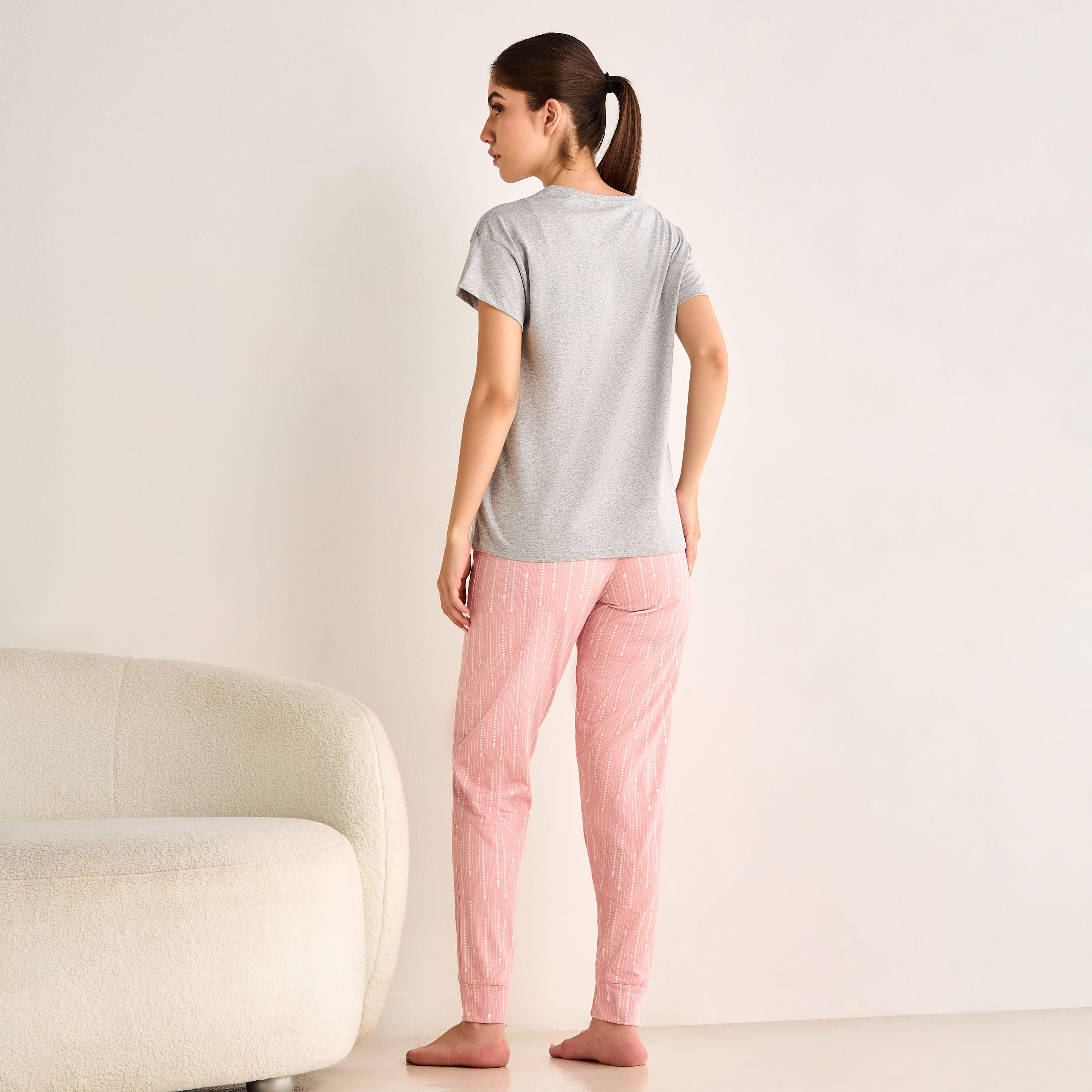 Floral Printed Pyjama Set-women-clothing-nightwear-pyjamas-longsets-image-3