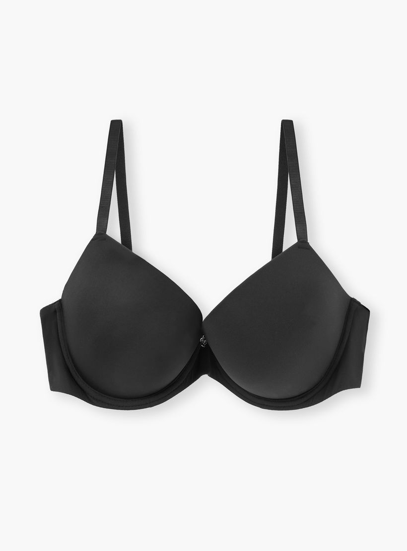 Push-Up Bra with Hook and Eye Closure-women-clothing-lingerie-bras-image-1