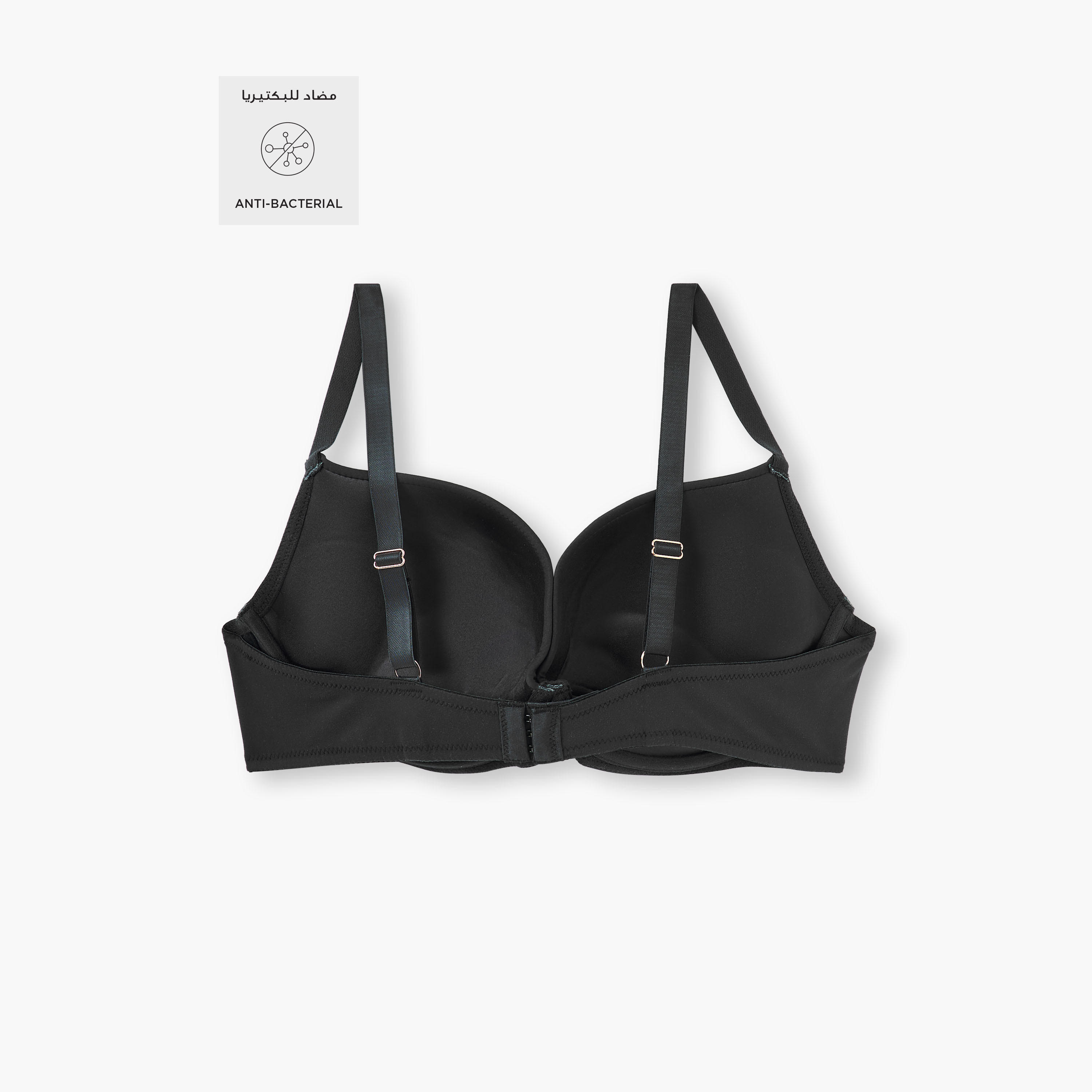 Pendant Embellished Double Push-Up Bra-women-clothing-lingerie-bras-image-2
