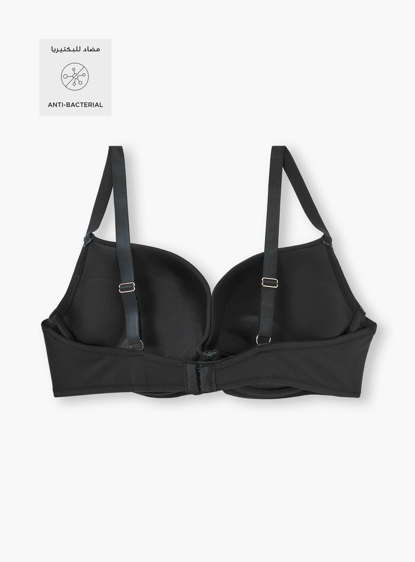 Pendant Embellished Double Push-Up Bra-women-clothing-lingerie-bras-image-2