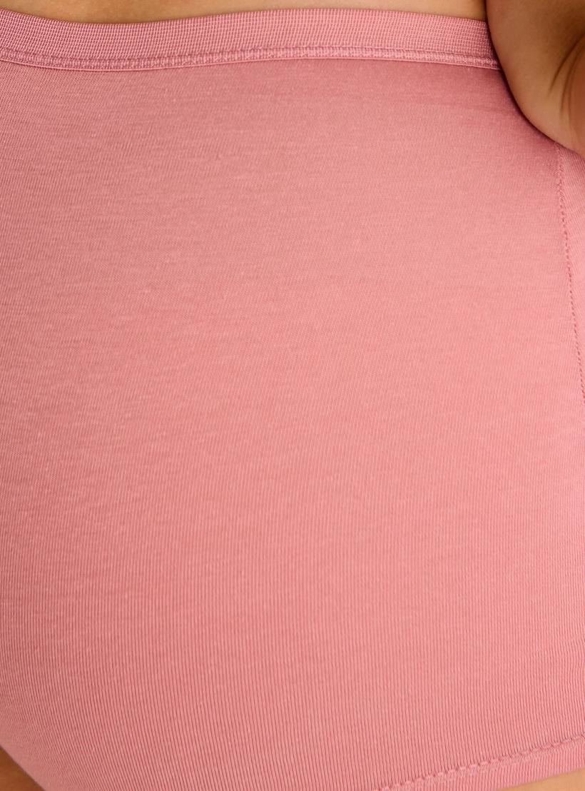 طقم سروال داخلي بوكسر 5 قطع بخصر مطاطي-women-clothing-lingerie-panties-image-3