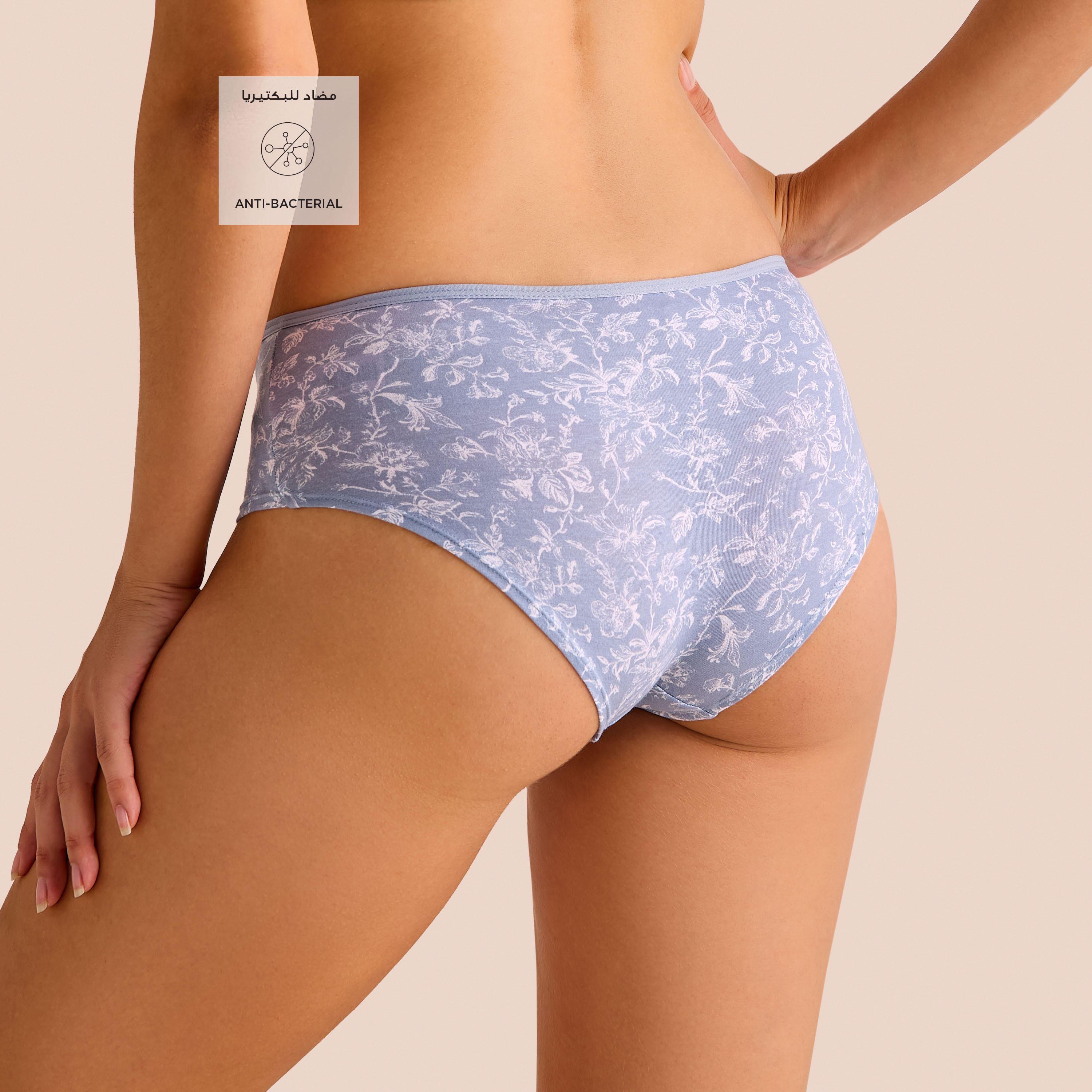 Set of 5 - Assorted Briefs with Elasticated Waistband-women-clothing-lingerie-panties-image-2