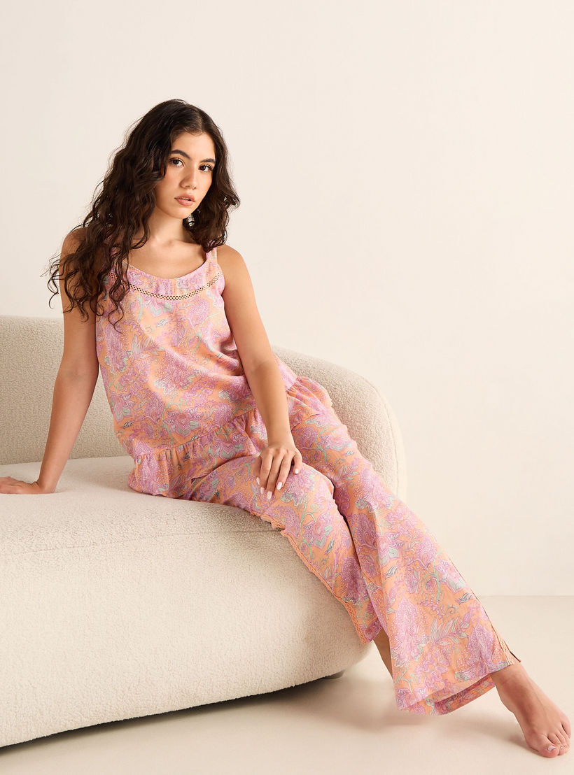All-Over Print Viscose Pyjama Set-women-clothing-nightwear-pyjamas-longsets-image-2