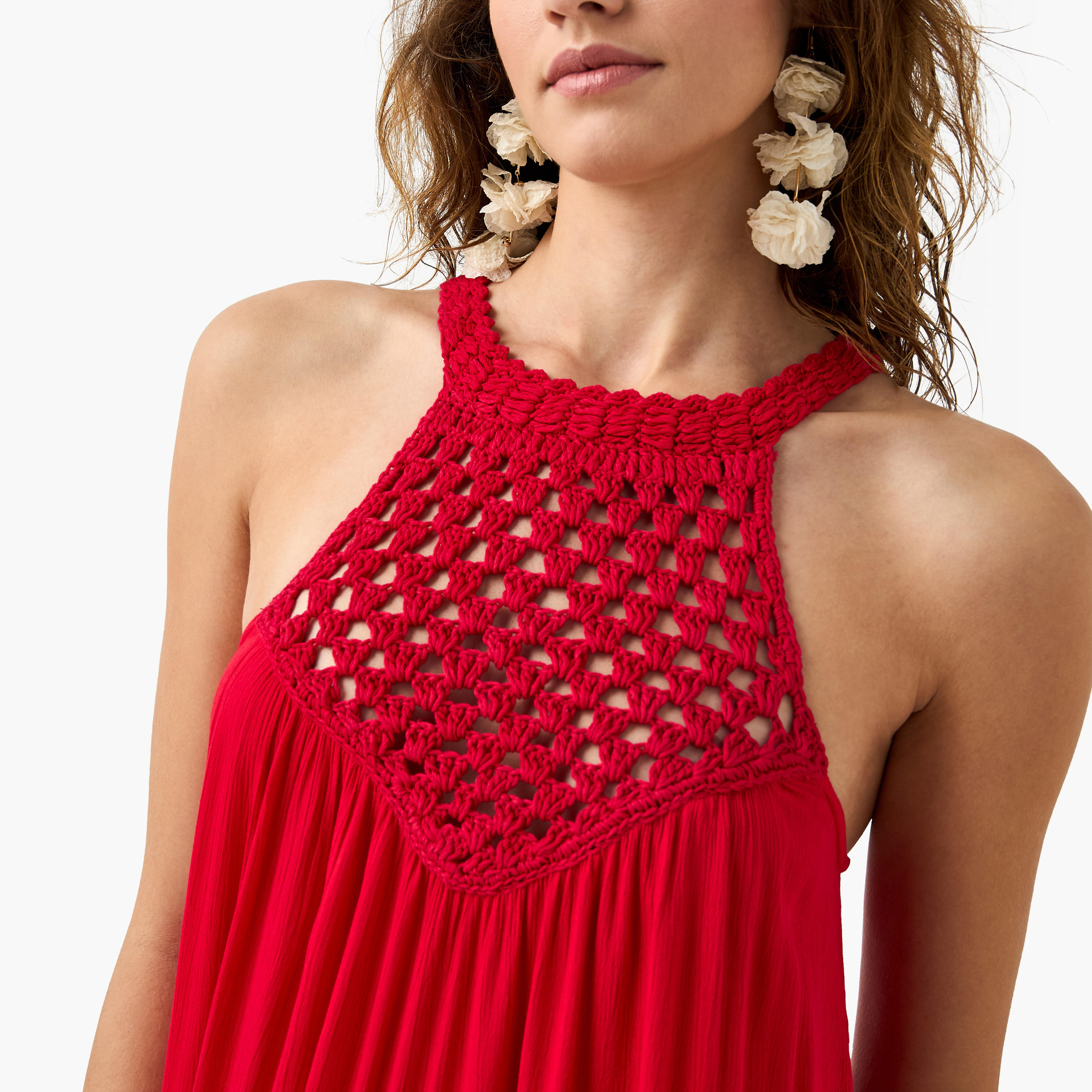 Sleeveless Tiered Dress with Embroidered Detail-women-clothing-swimandbeach-beachwear-image-4