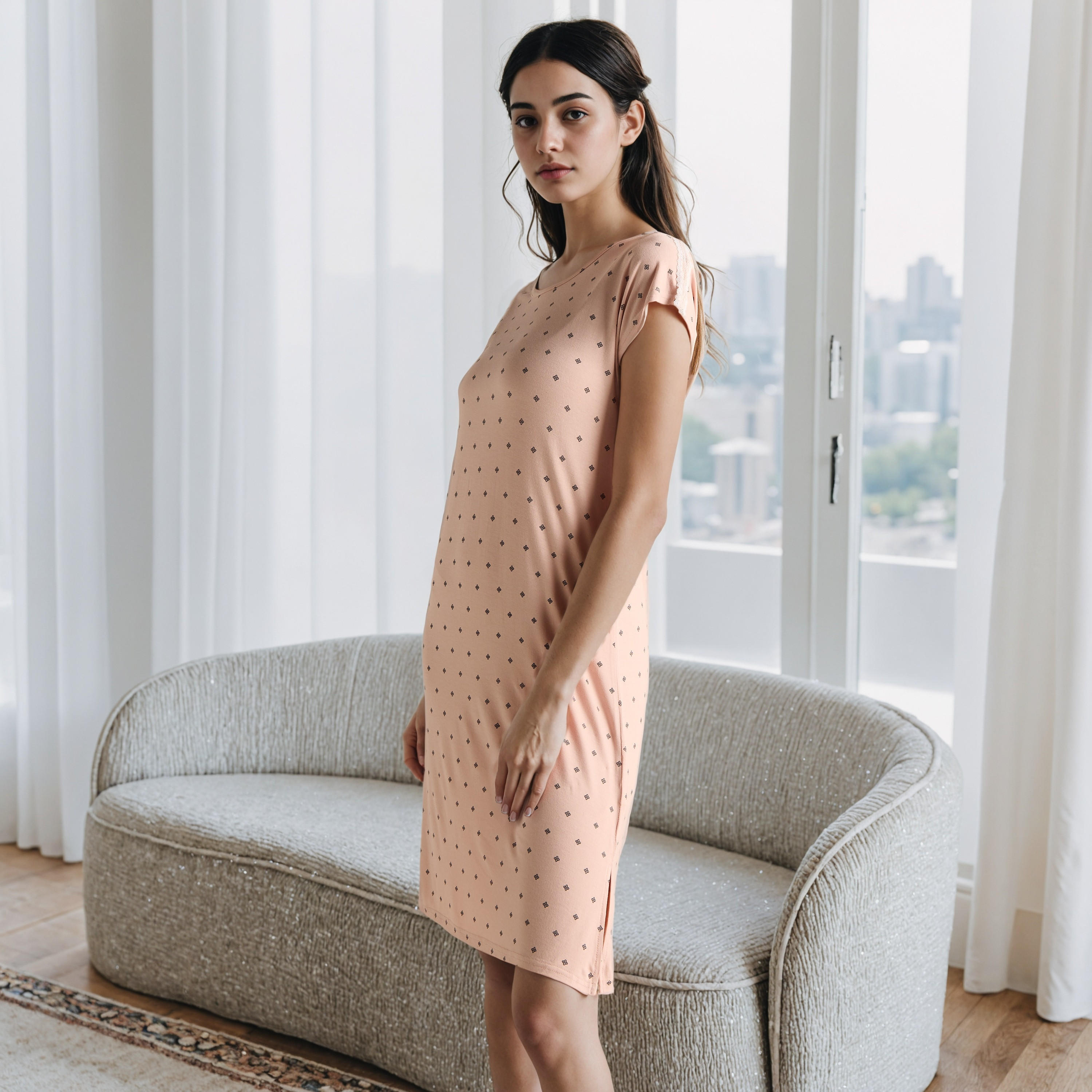 Printed Night Dress-women-clothing-nightwear-nighties-image-2