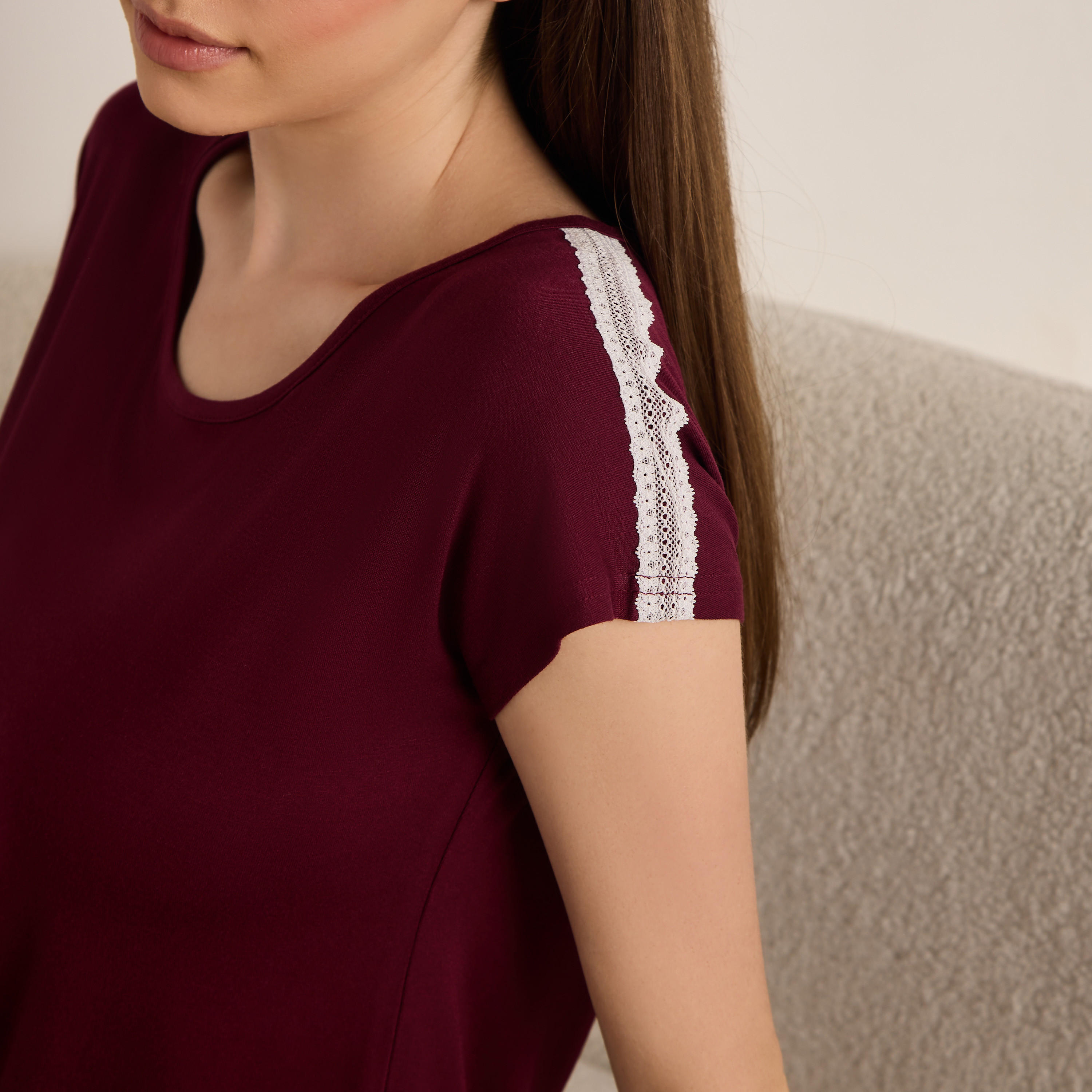 Lace Trim Pyjama Set-women-clothing-nightwear-pyjamas-longsets-image-5
