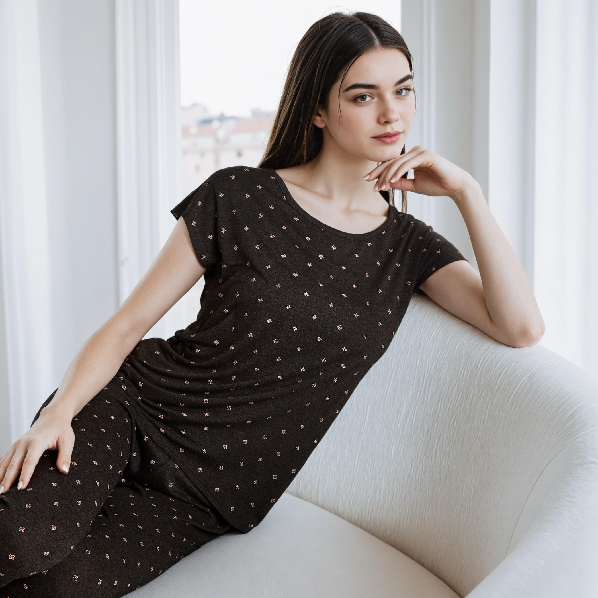 Printed Pyjama Set-women-clothing-nightwear-pyjamas-longsets-image-2