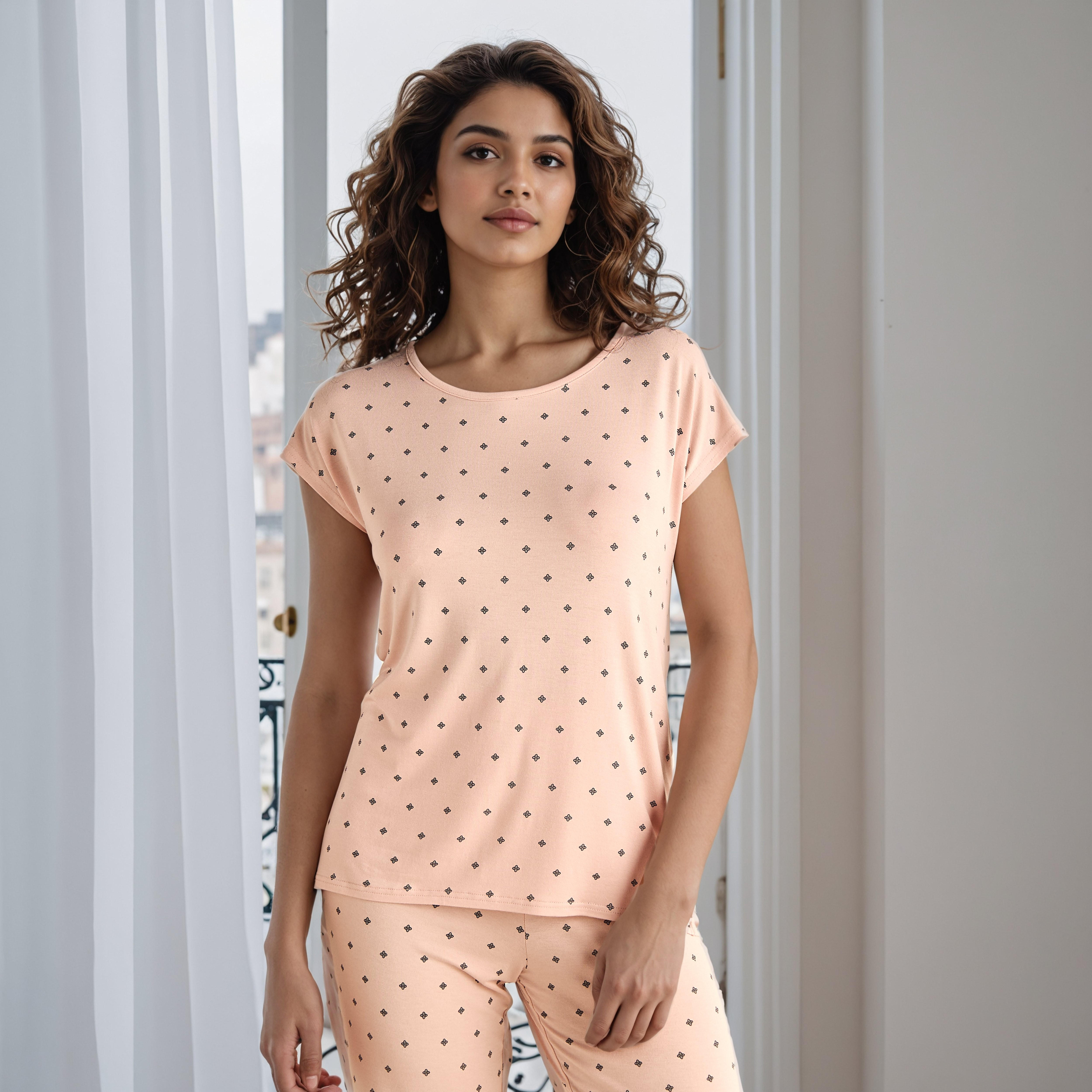 Printed Pyjama Set-women-clothing-nightwear-pyjamas-longsets-image-2