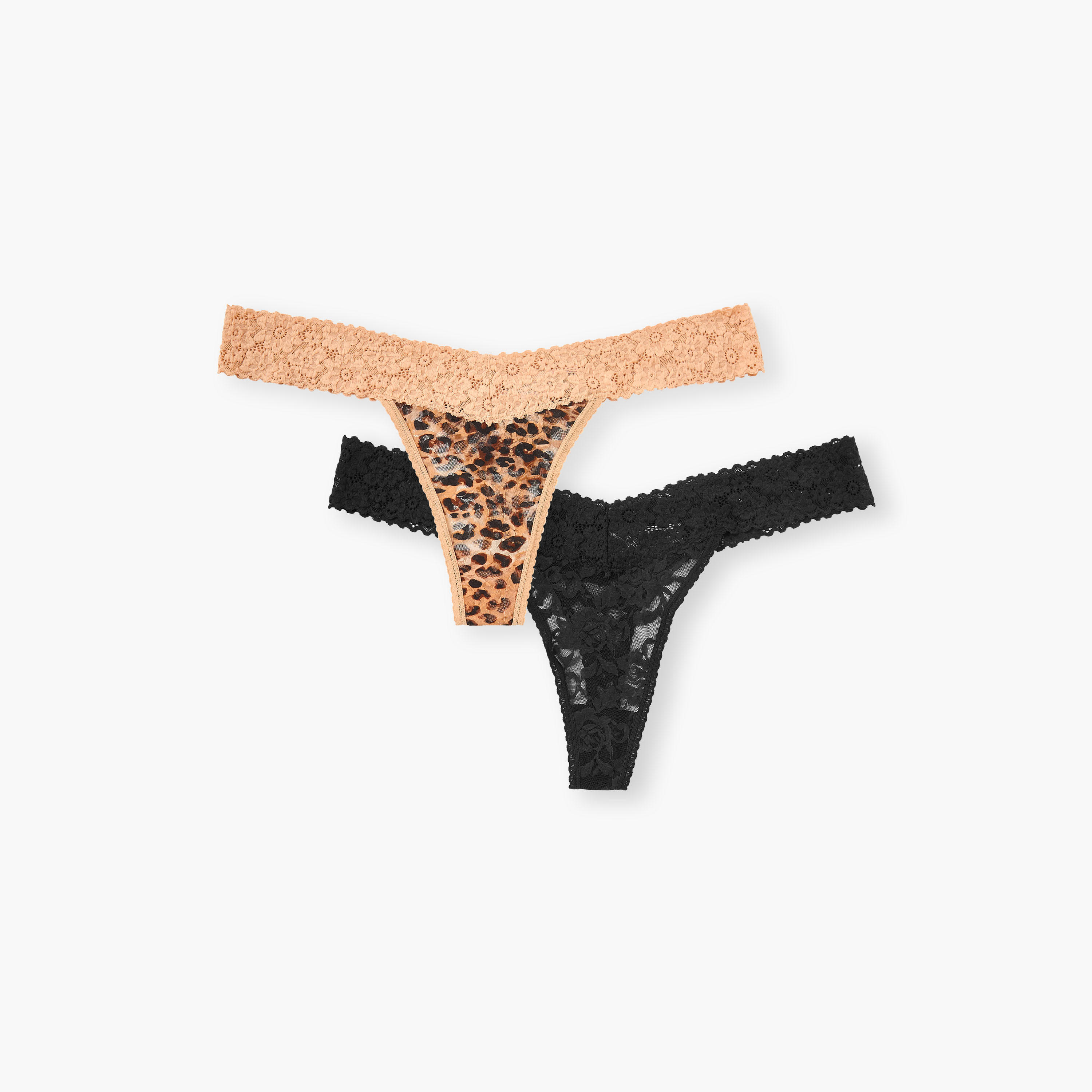 طقم سراويل داخلية ثونج متنوعة من قطعتين-women-clothing-lingerie-panties-image-1