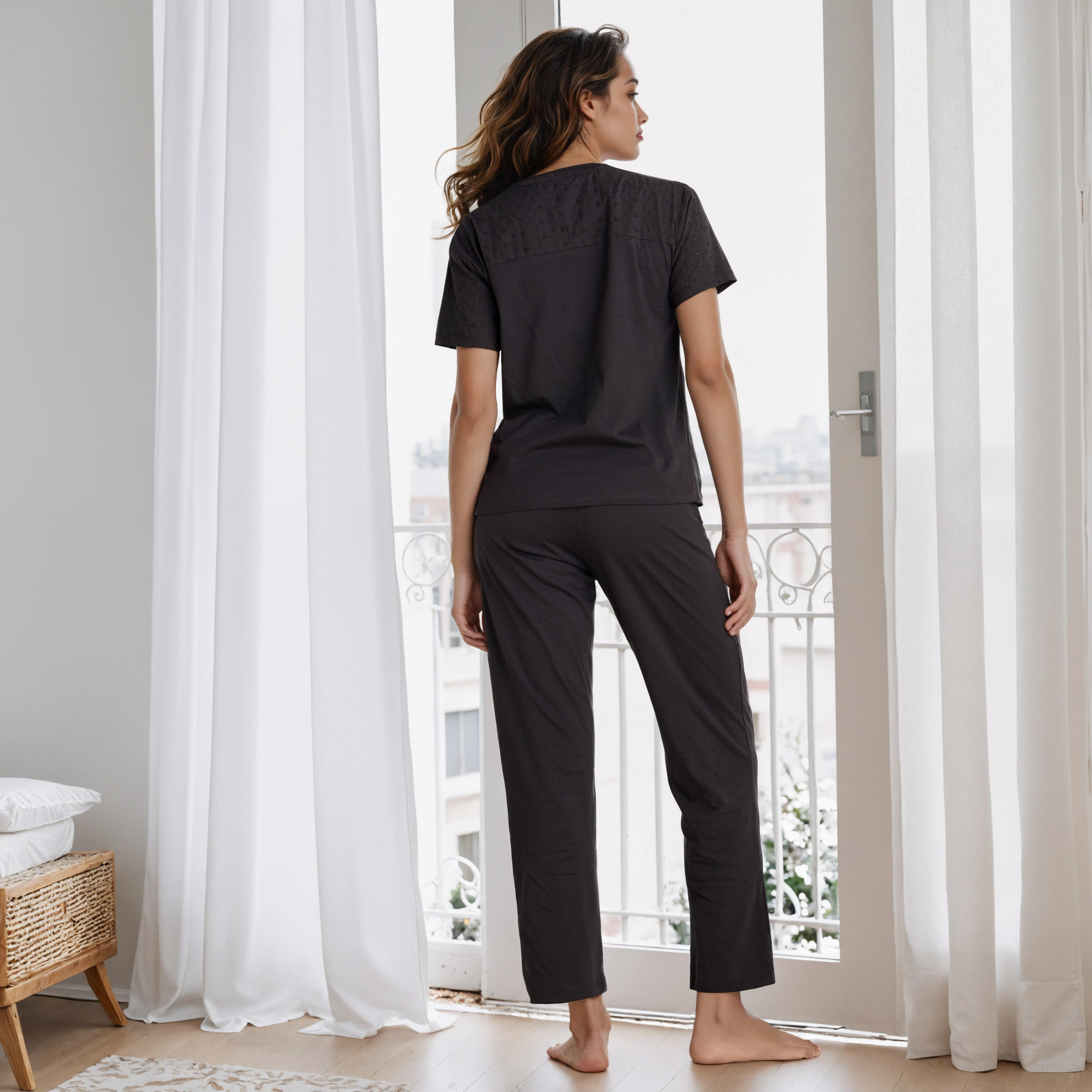 Schiffli Embroidered Pyjama Set-women-clothing-nightwear-pyjamas-longsets-image-4