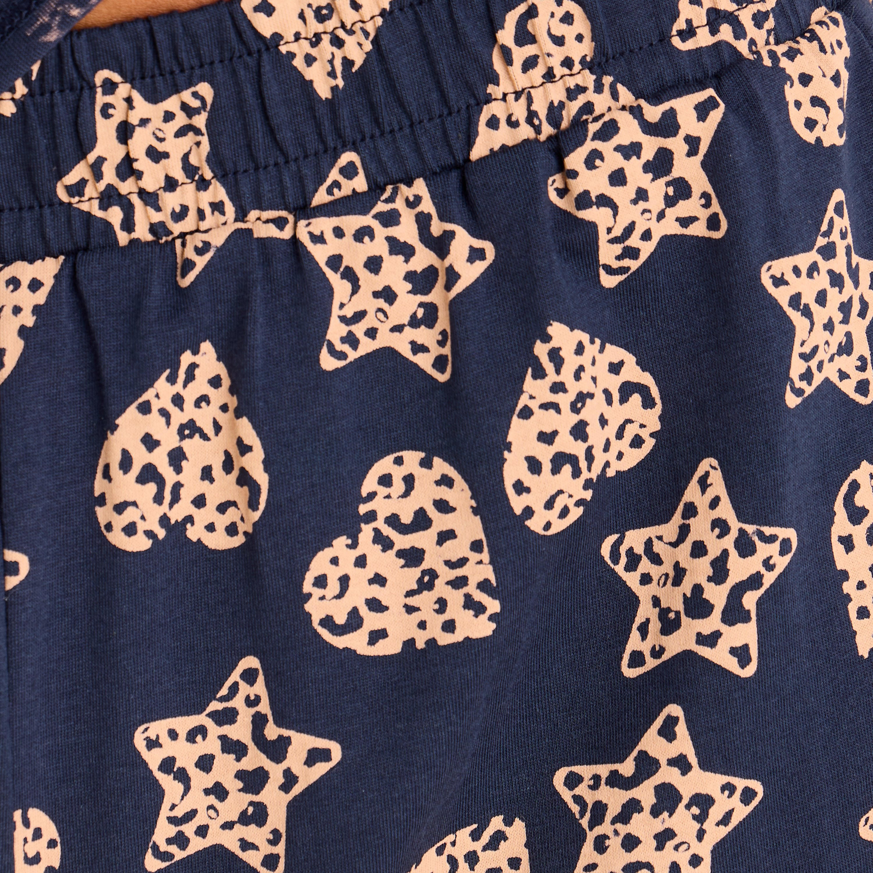 All-Over Print T-shirt and Shorts Set-women-clothing-nightwear-pyjamas-shortsets-image-6