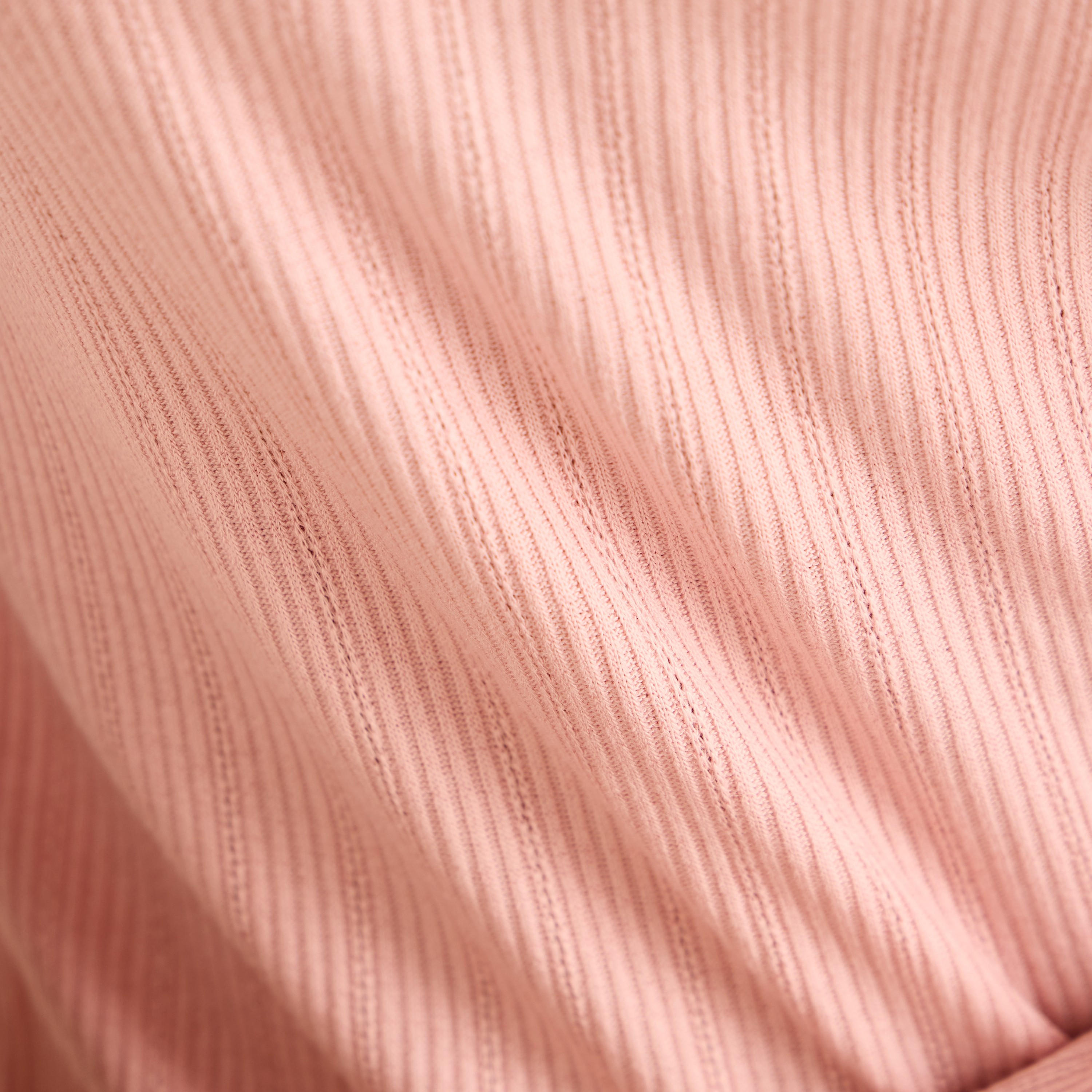 Textured Pointelle Night Dress-women-clothing-nightwear-nighties-image-5