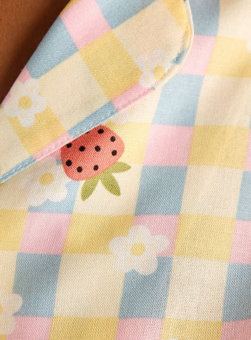 Strawberry Print Pyjama Set-women-clothing-nightwear-pyjamas-longsets-image-6
