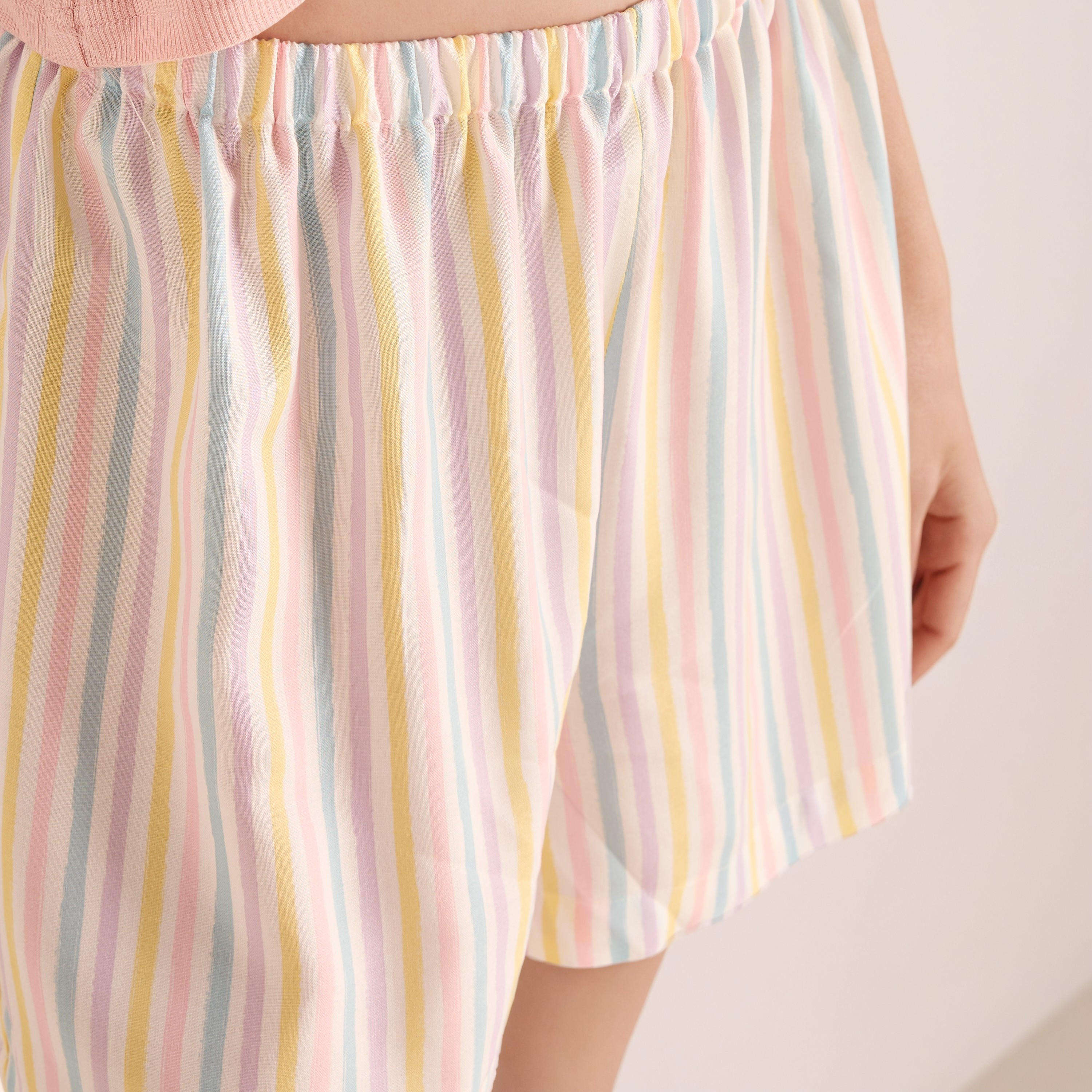شورت مخطط-women-clothing-nightwear-pyjamas-bottoms-image-2