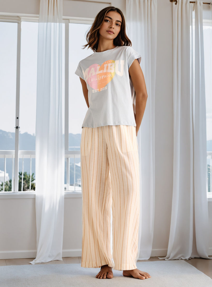 Printed Top with Extended Sleeves-women-clothing-nightwear-pyjamas-tops-image-2