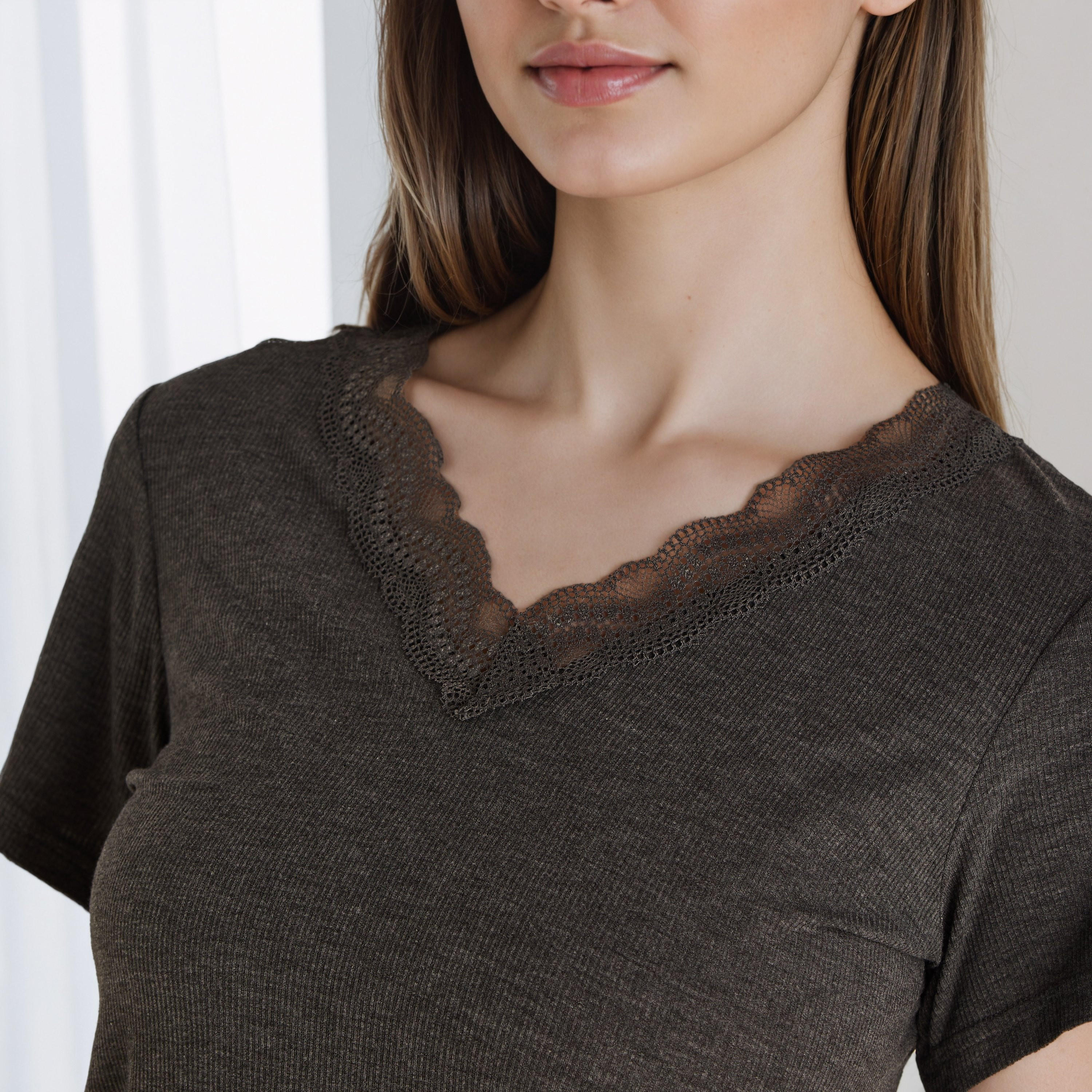 طقم بيجاما بارز الملمس-women-clothing-nightwear-pyjamas-longsets-image-2