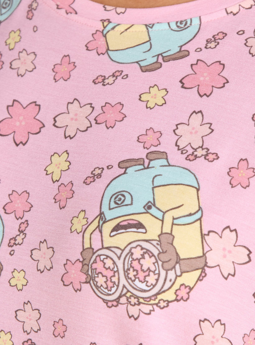 All-Over Minions Print Sleepshirt-women-clothing-nightwear-nighties-image-5