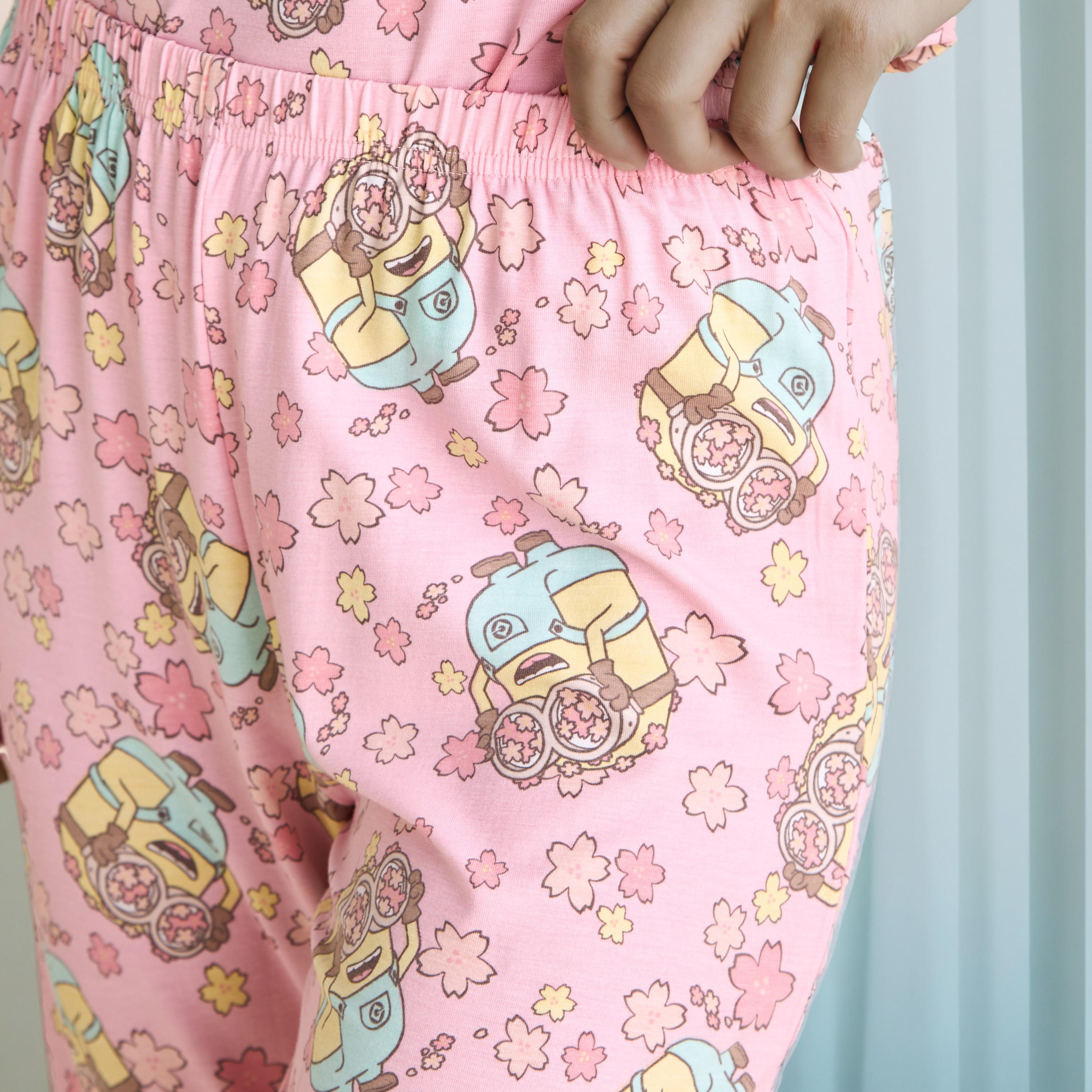 All-Over Minions Print Pyjama Set-women-clothing-nightwear-pyjamas-longsets-image-6