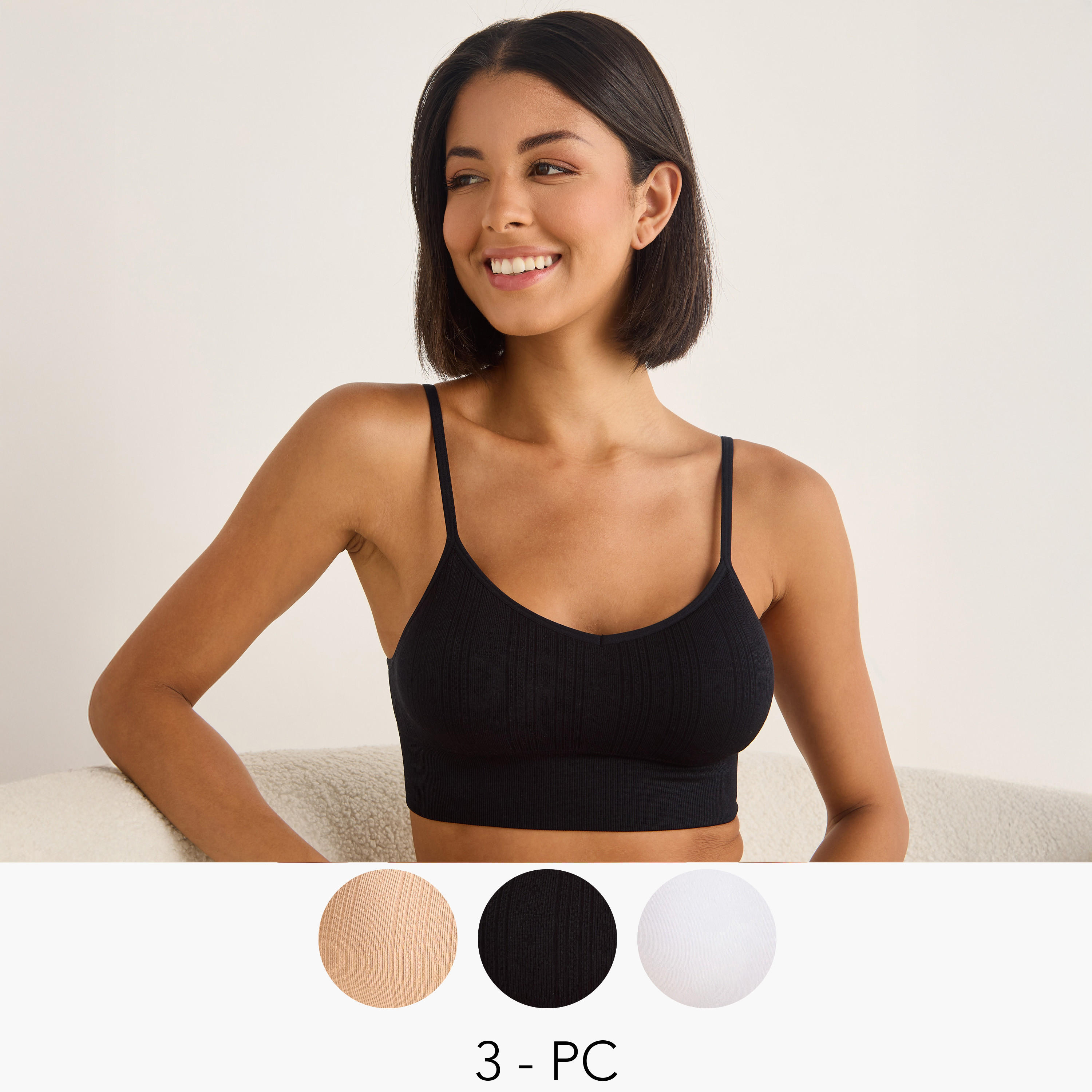 3-Pack Seamless Bralette-women-clothing-lingerie-bras-image-1