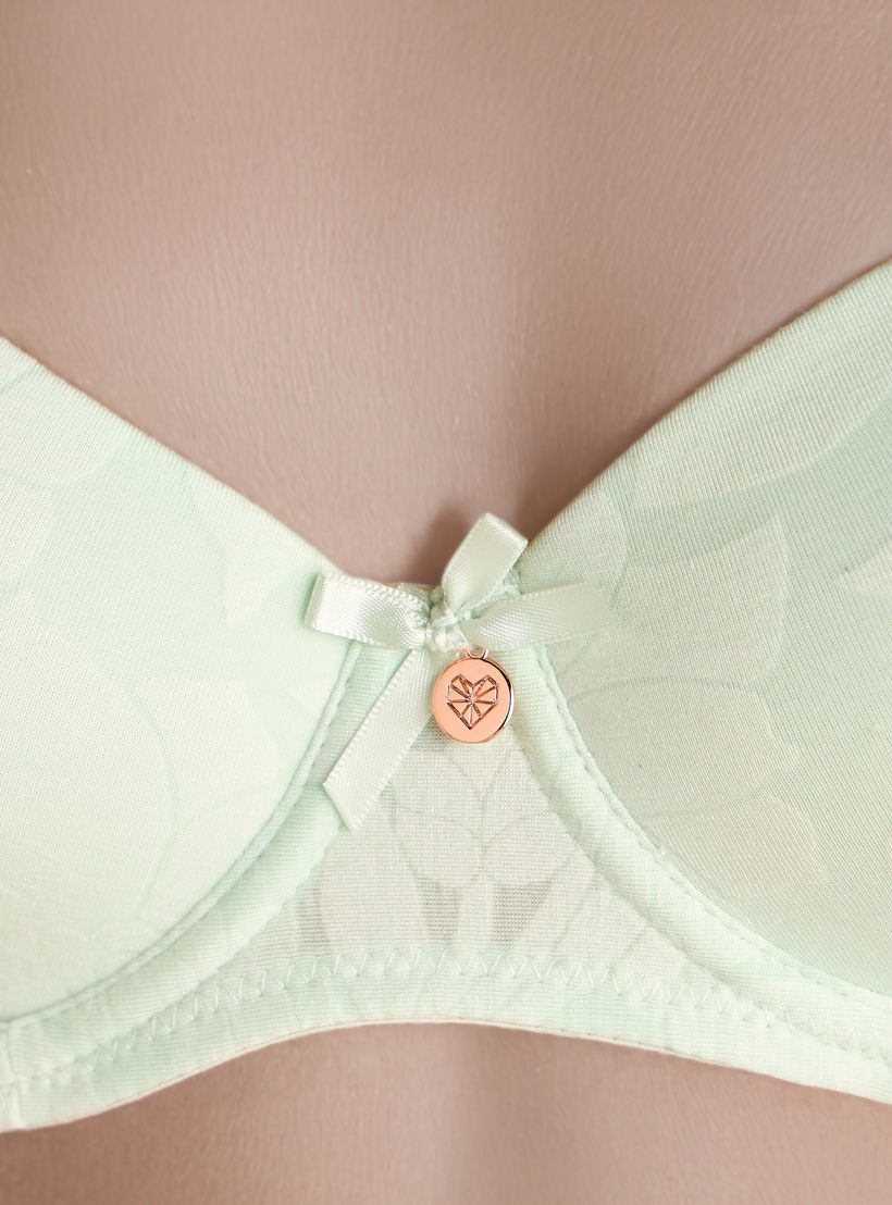 Set of 3 - Textured Demi Bra-women-clothing-lingerie-bras-image-9