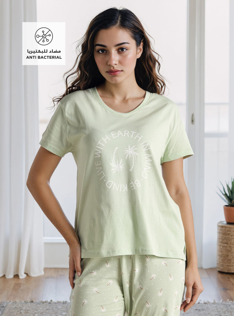 طقم بيجاما قطن بطبعات-women-clothing-nightwear-pyjamas-longsets-image-5