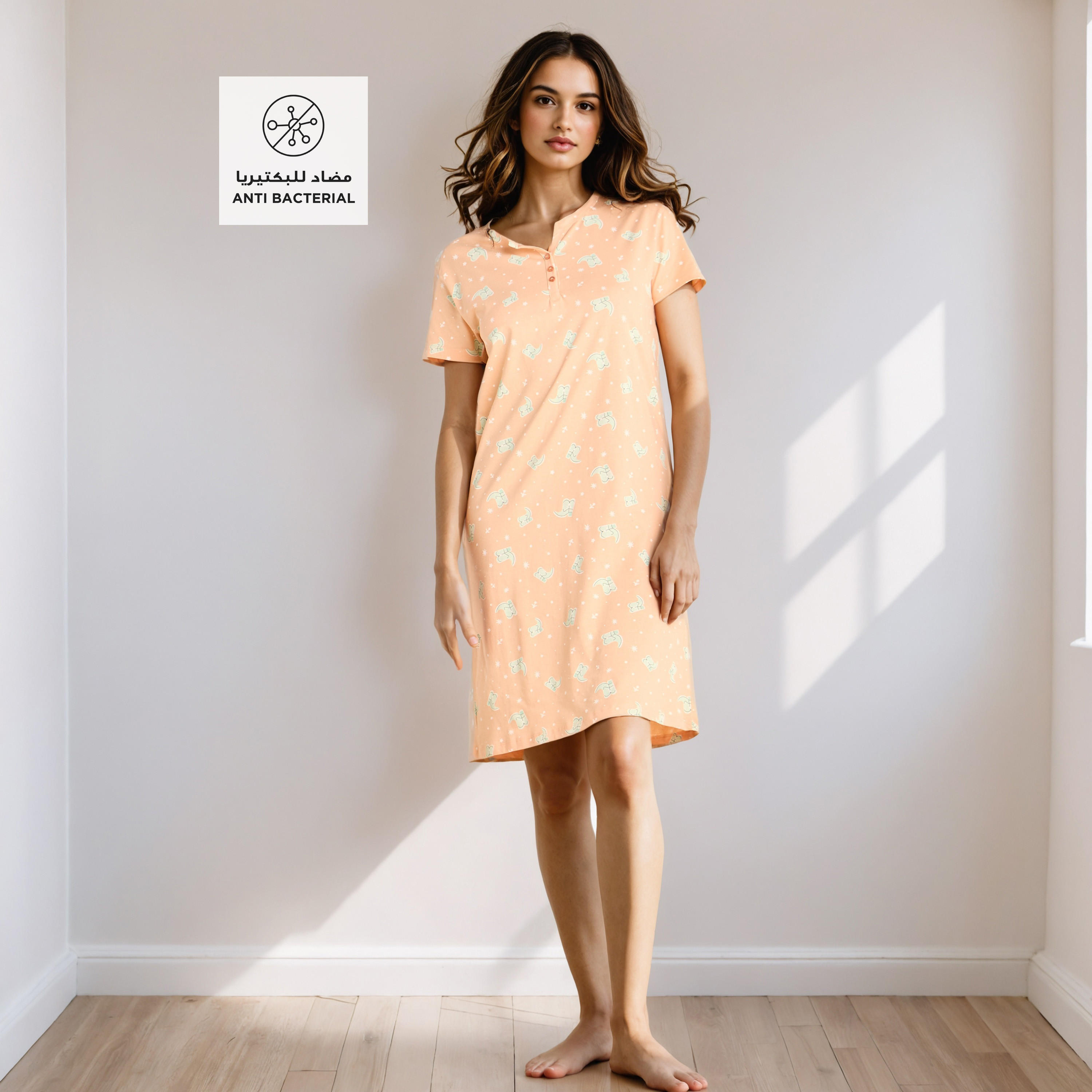 قميص نوم قطن بطبعات-women-clothing-nightwear-nighties-image-5