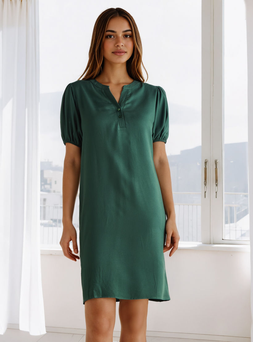 Set of 2 - Assorted Viscose Night Dress-women-clothing-nightwear-nighties-image-6