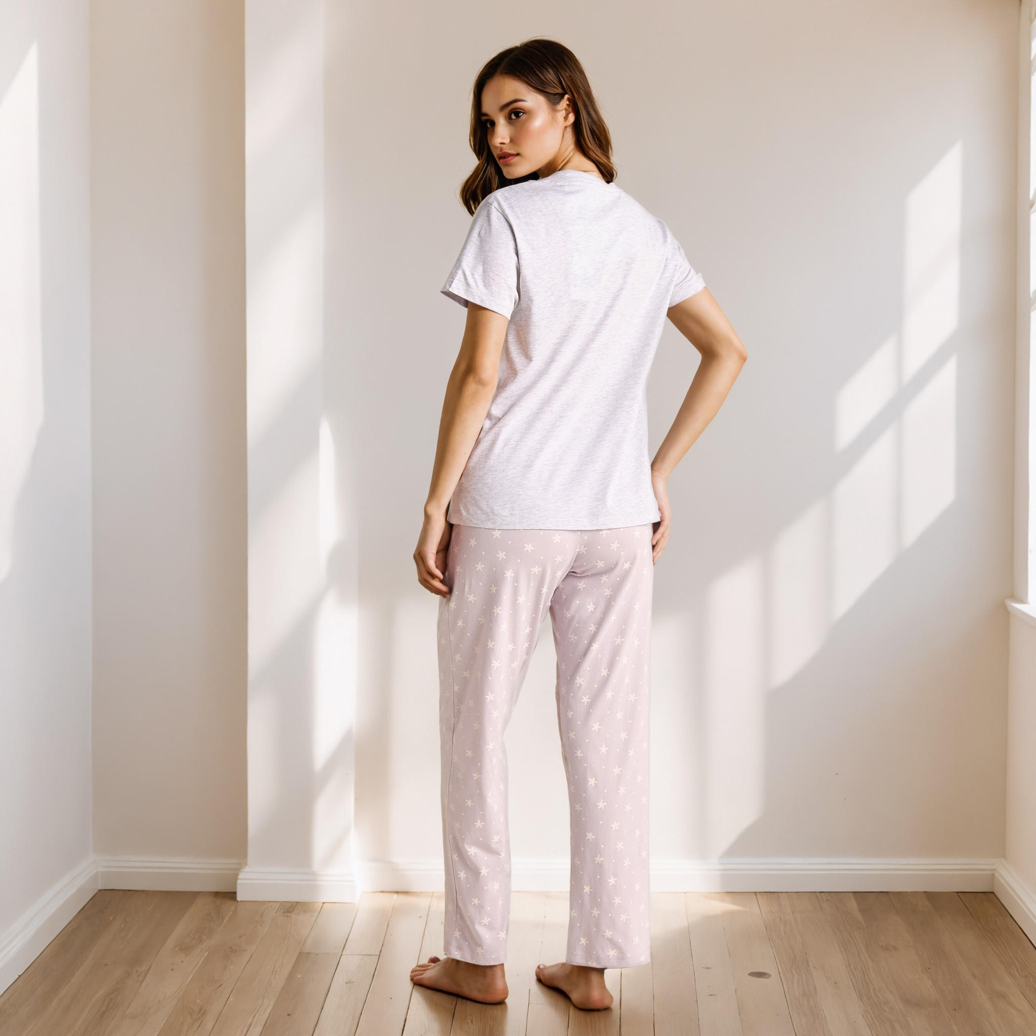 طقم بيجاما بطبعات-women-clothing-nightwear-pyjamas-longsets-image-3