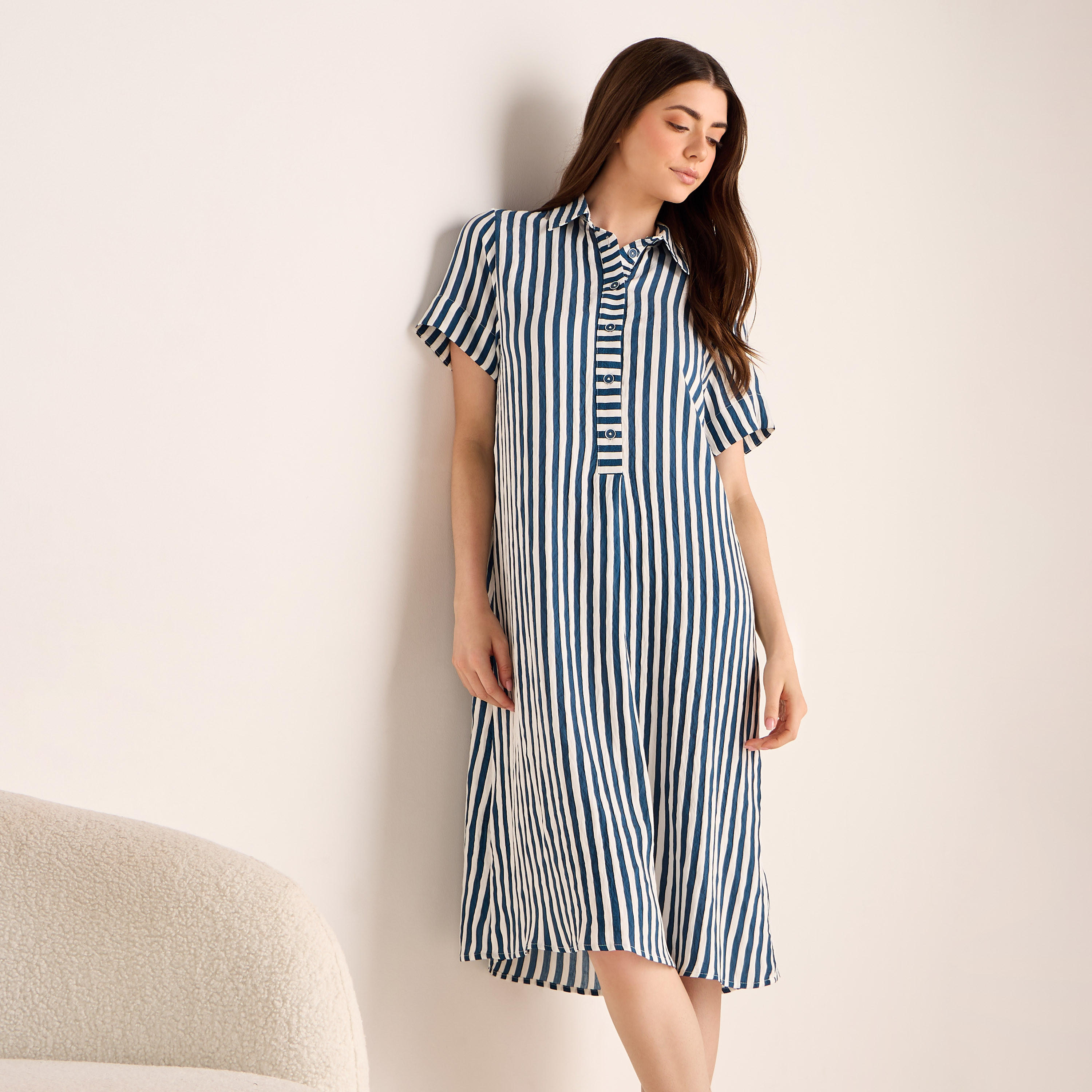 قميص نوم مخطّط-women-clothing-nightwear-nighties-image-1