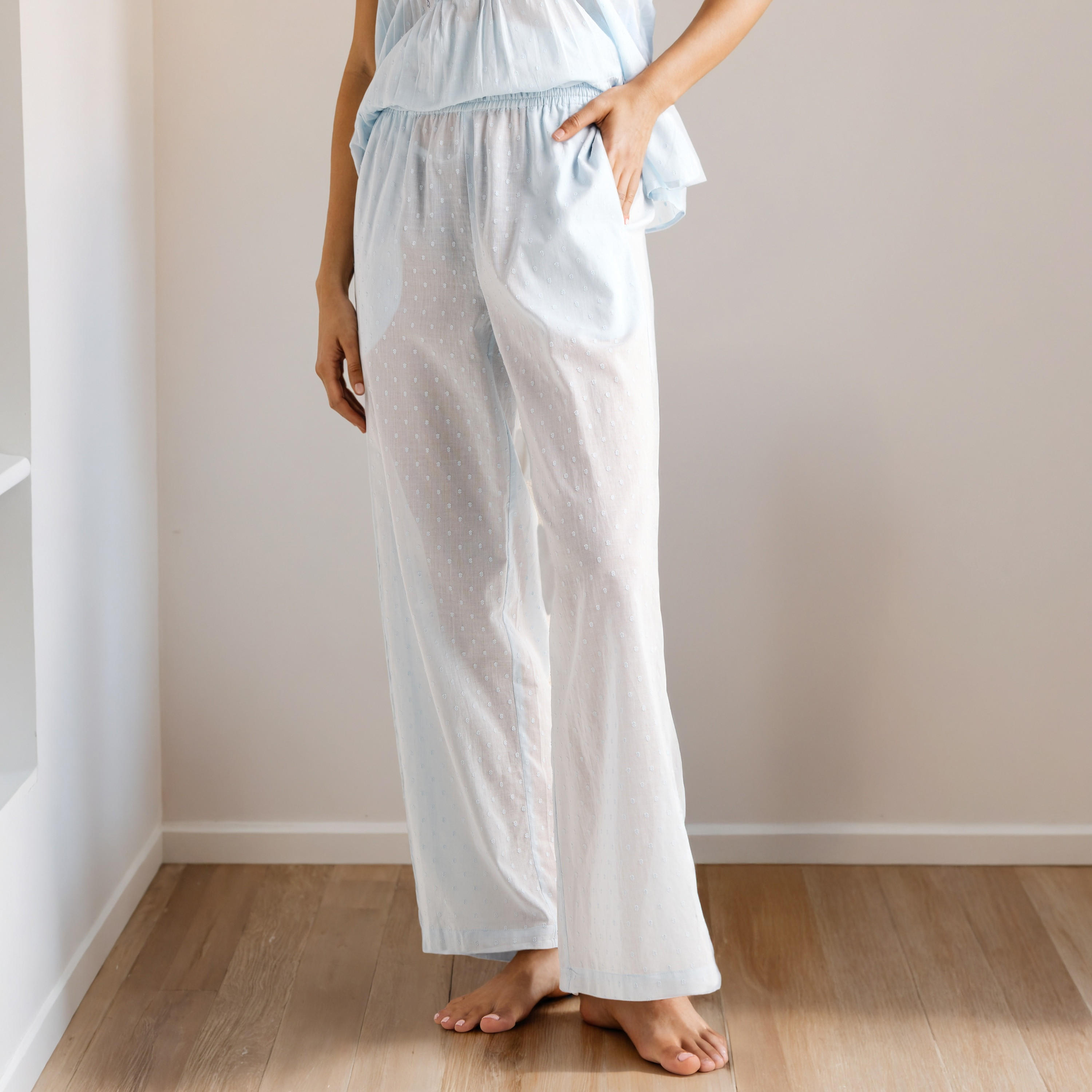 طقم بيجاما قطن بطبعات-women-clothing-nightwear-pyjamas-longsets-image-3