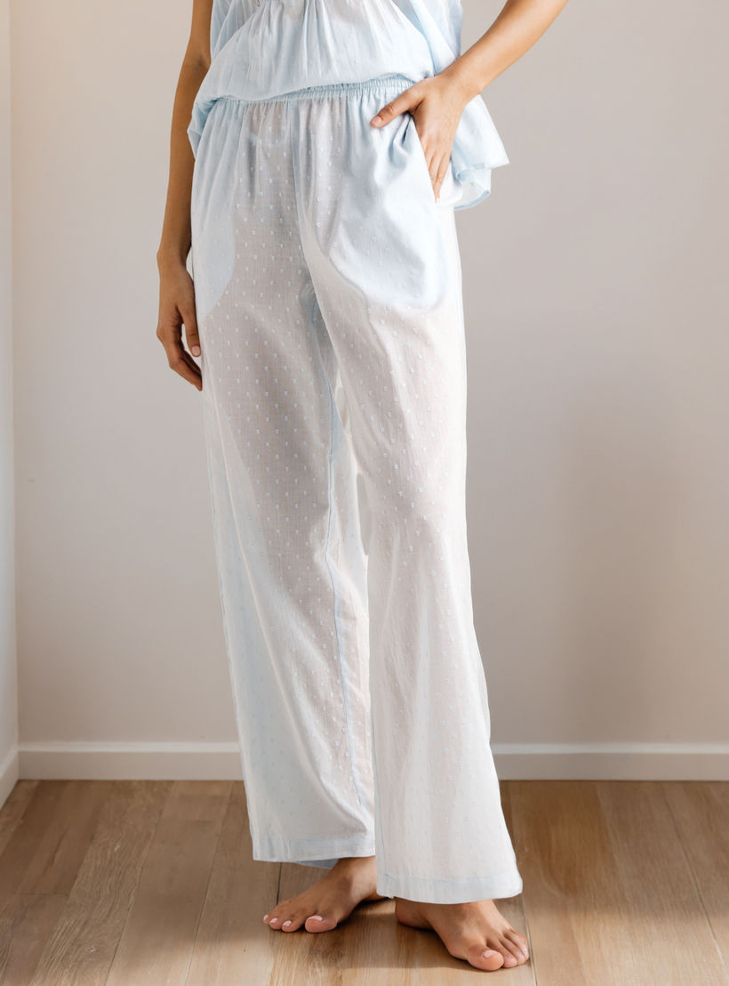 طقم بيجاما قطن بطبعات-women-clothing-nightwear-pyjamas-longsets-image-3