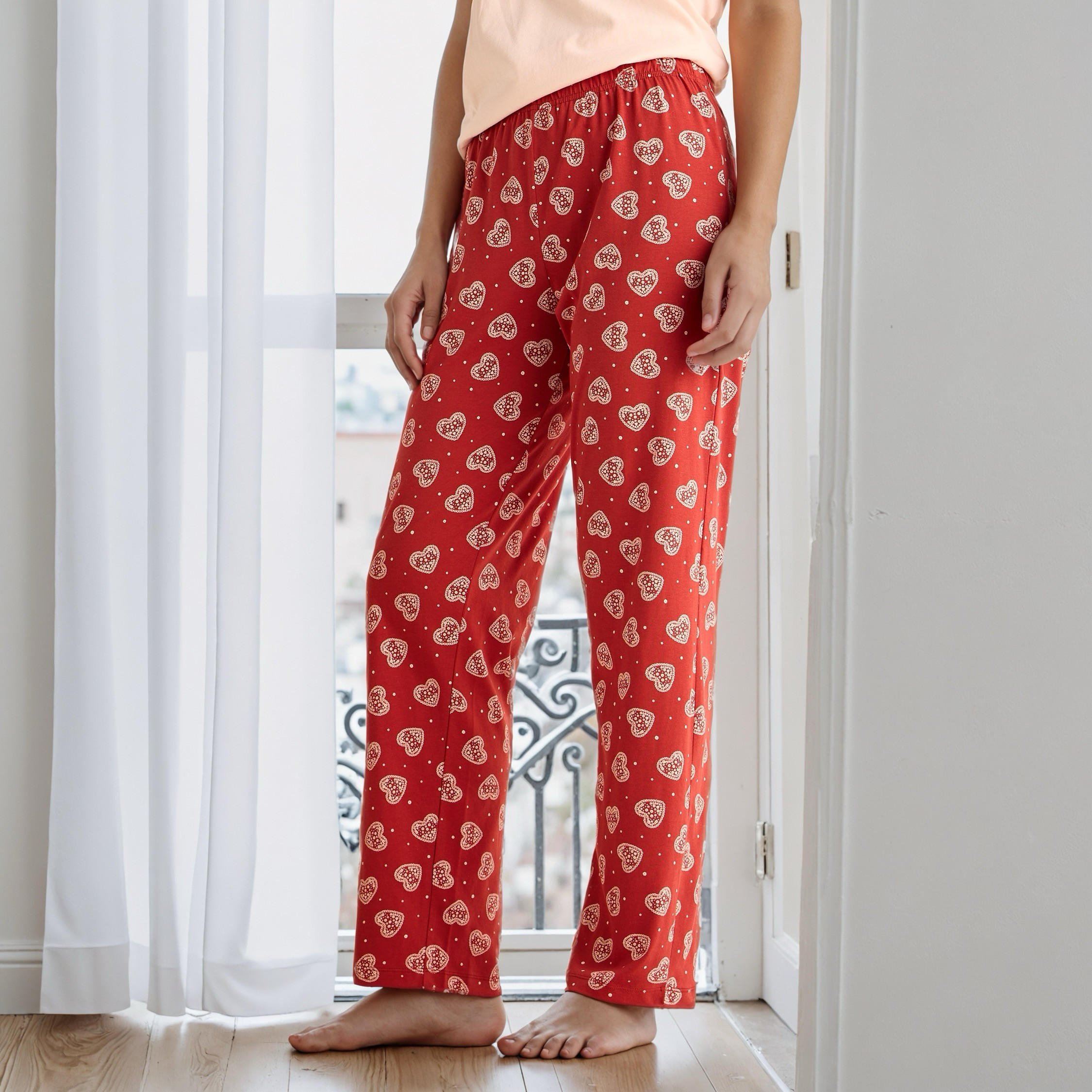 طقم بيجاما بطبعات-women-clothing-nightwear-pyjamas-longsets-image-4