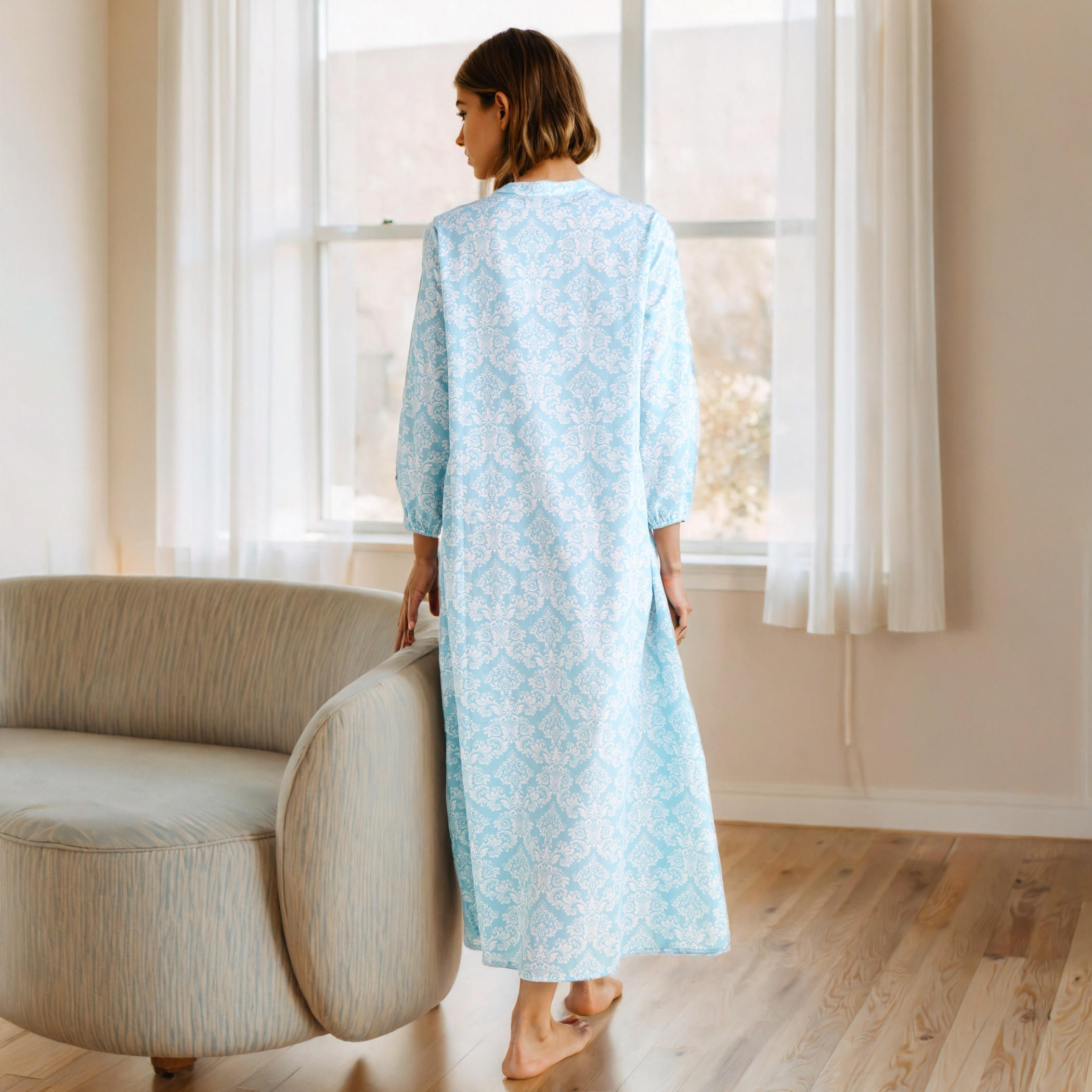 ثوب نوم قطن بطبعات-women-clothing-nightwear-nighties-image-4