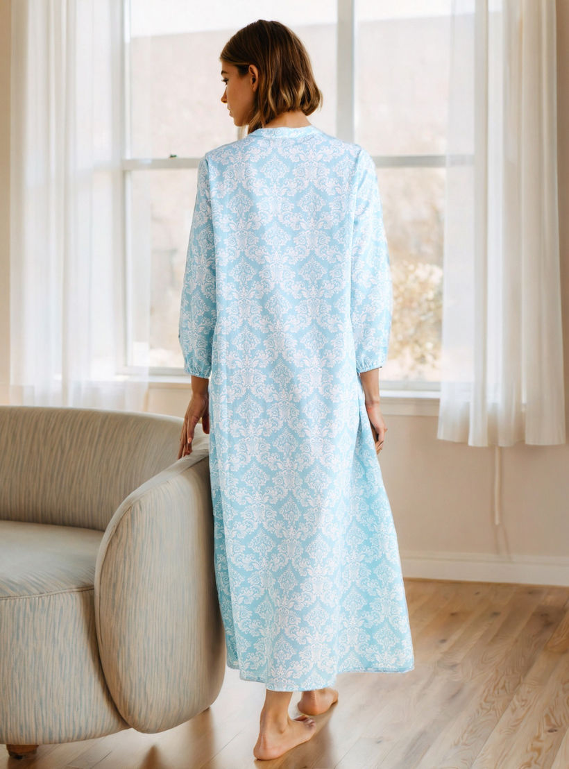 ثوب نوم قطن بطبعات-women-clothing-nightwear-nighties-image-4