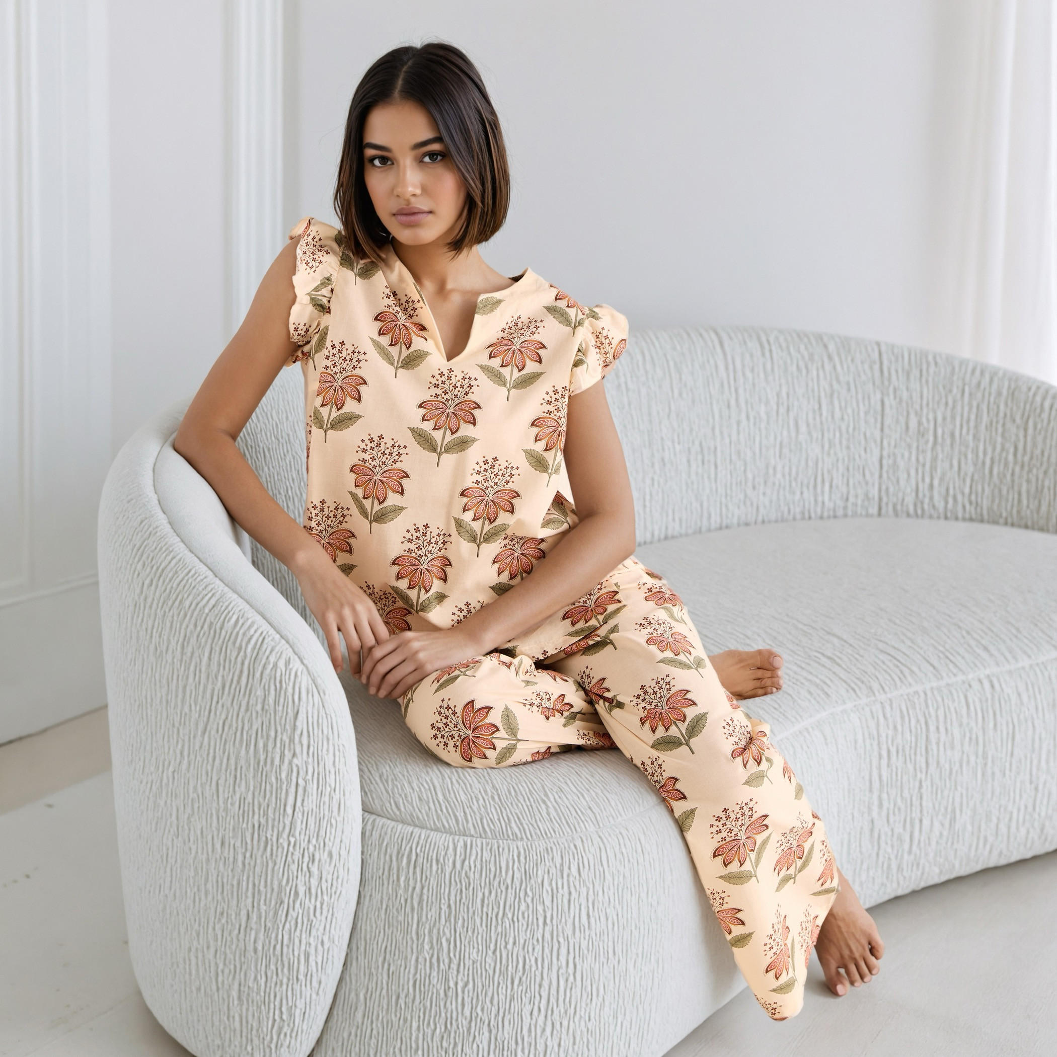 Printed Cotton Pyjama Set-women-clothing-nightwear-pyjamas-longsets-image-1