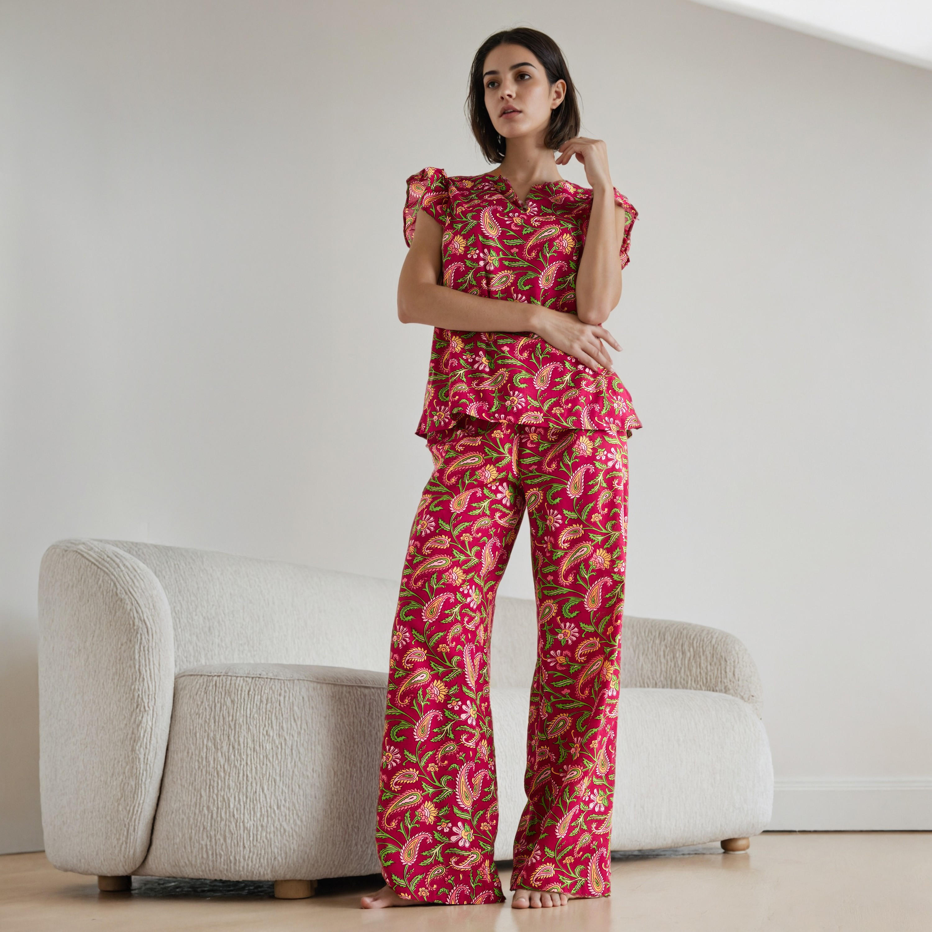طقم بيجاما بطبعات-women-clothing-nightwear-pyjamas-longsets-image-6