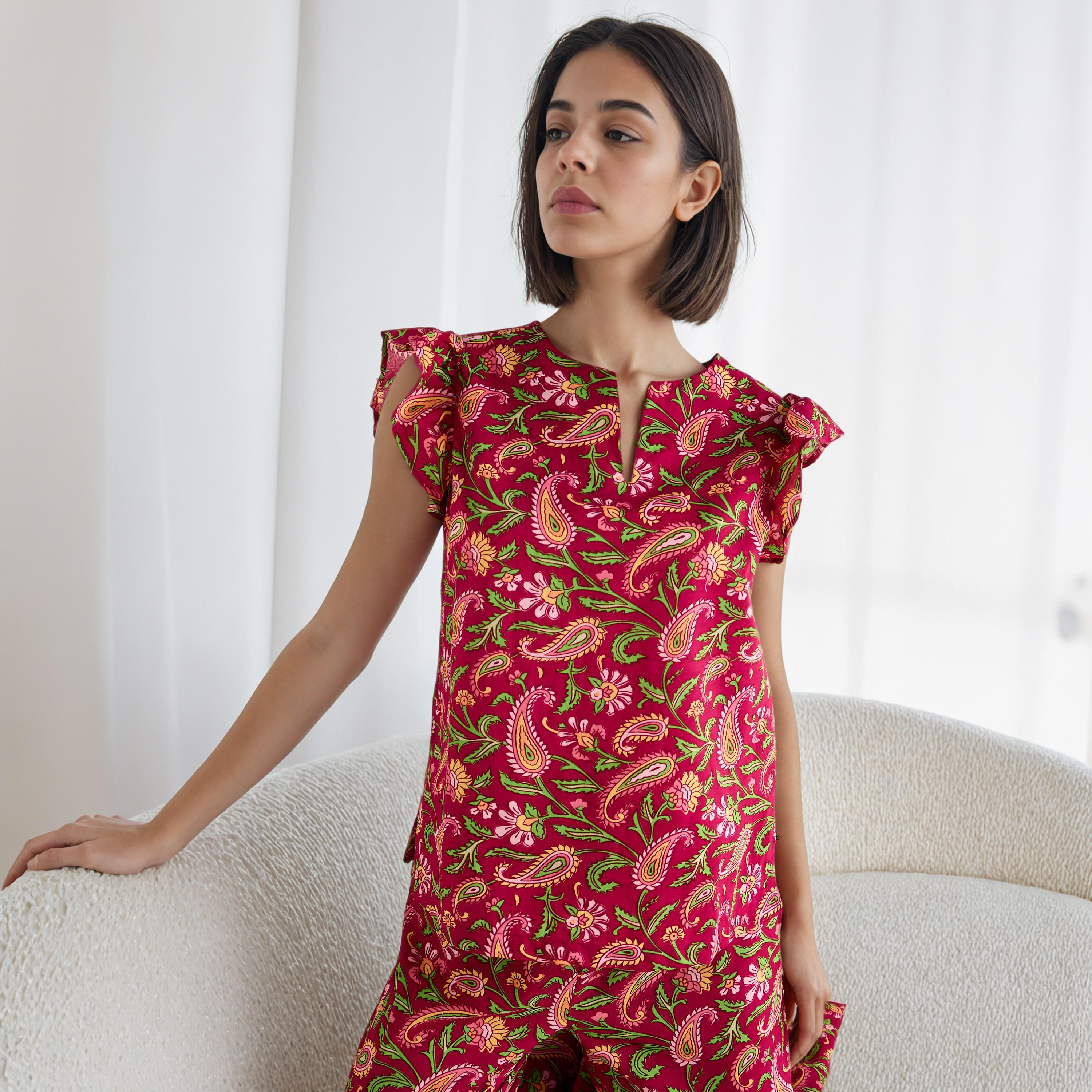 طقم بيجاما بطبعات-women-clothing-nightwear-pyjamas-longsets-image-5