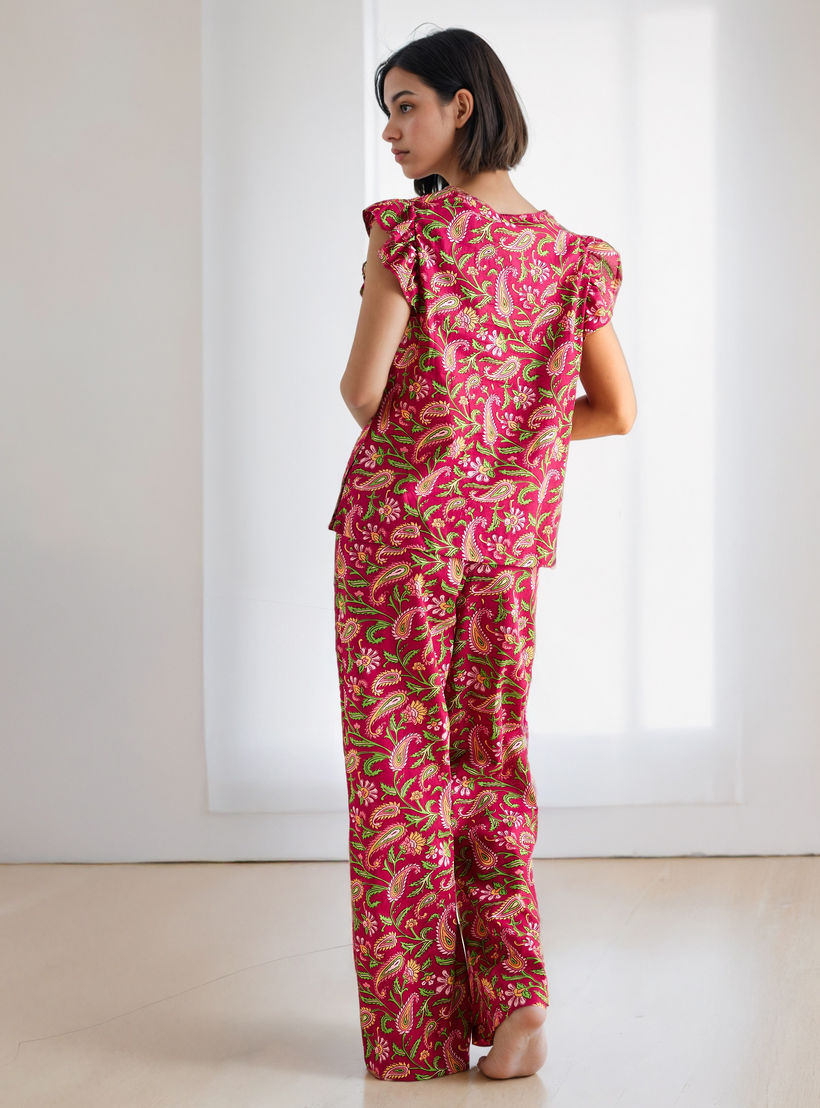 طقم بيجاما بطبعات-women-clothing-nightwear-pyjamas-longsets-image-4