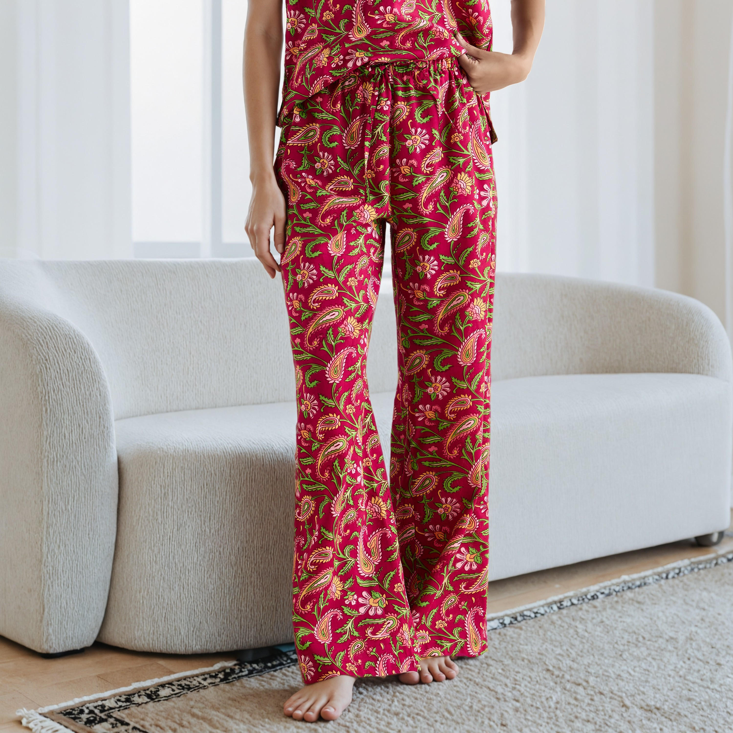 طقم بيجاما بطبعات-women-clothing-nightwear-pyjamas-longsets-image-3