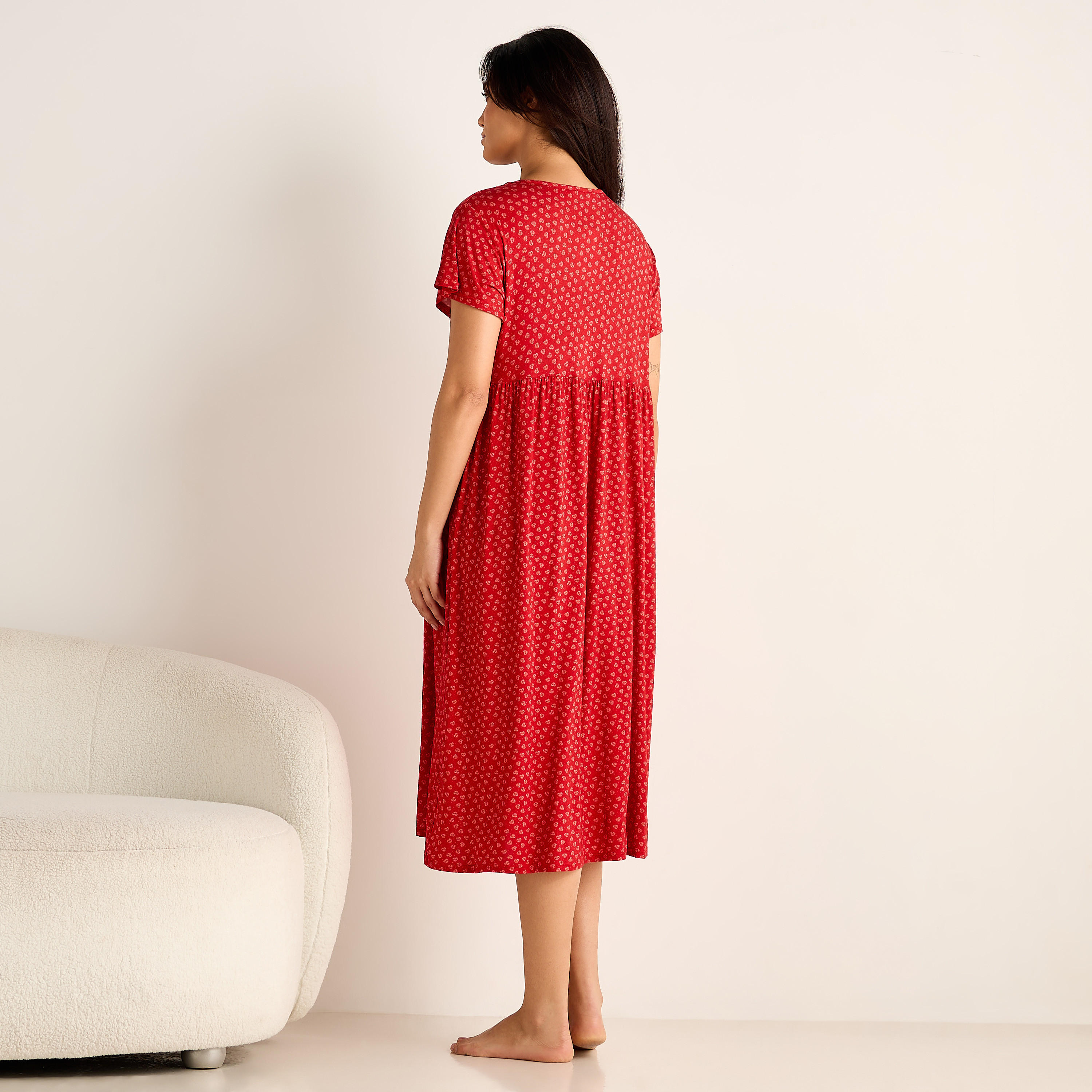 فستان نوم للحوامل بطبعات-women-clothing-maternity-nightwear-image-3