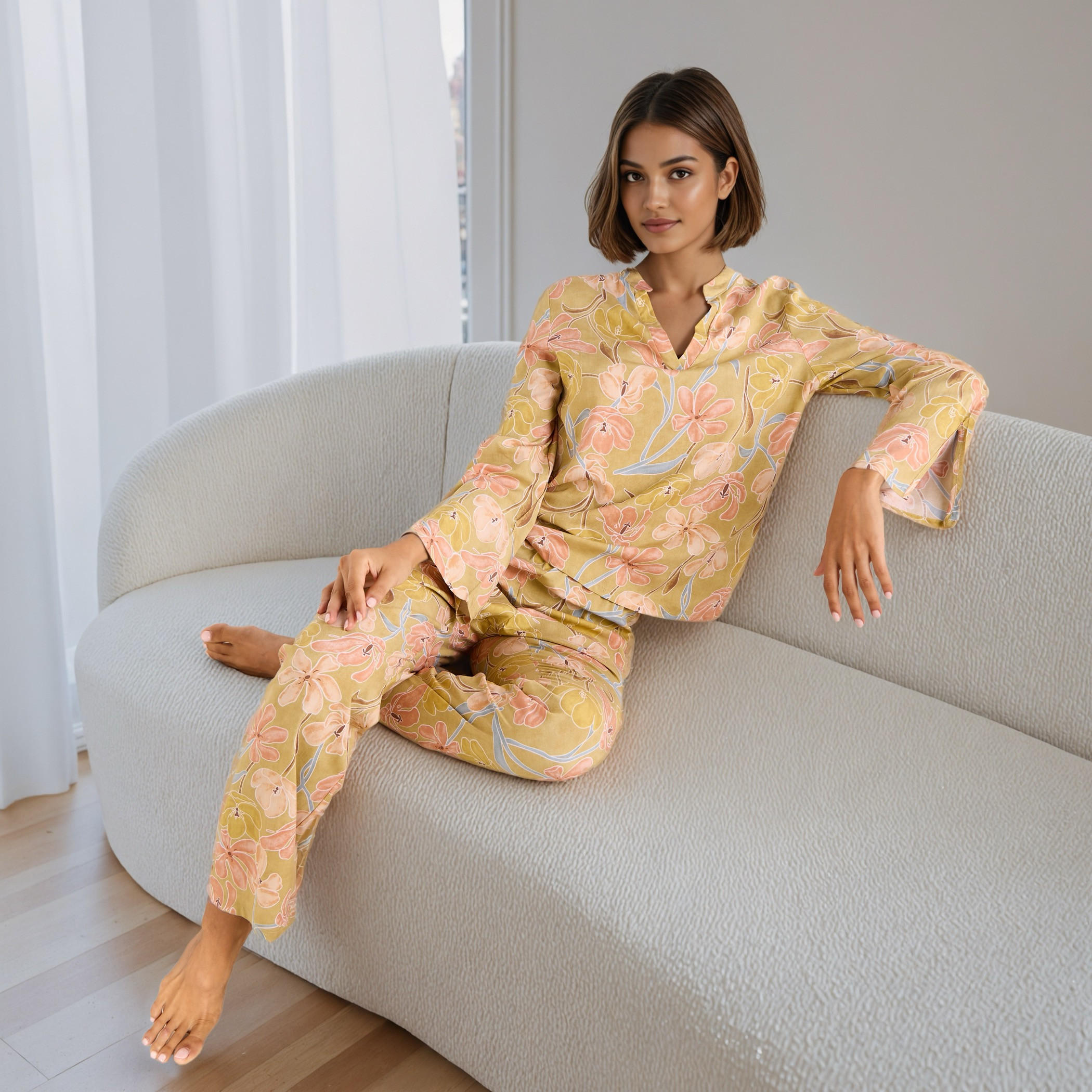 طقم بيجاما بطبعات-women-clothing-nightwear-pyjamas-longsets-image-6